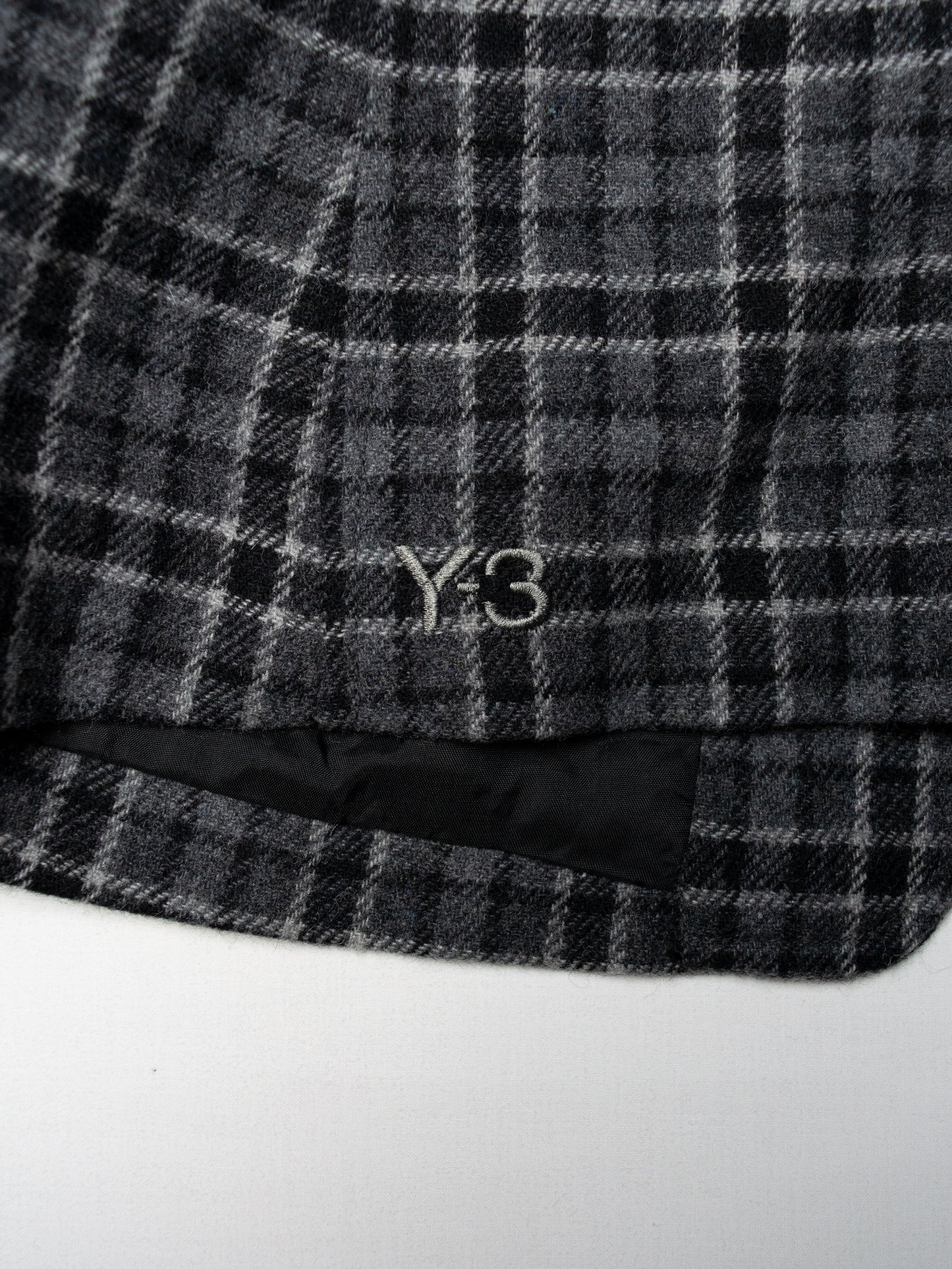 Y-3 - A/W 2013 - Wool Check Blazer - size S