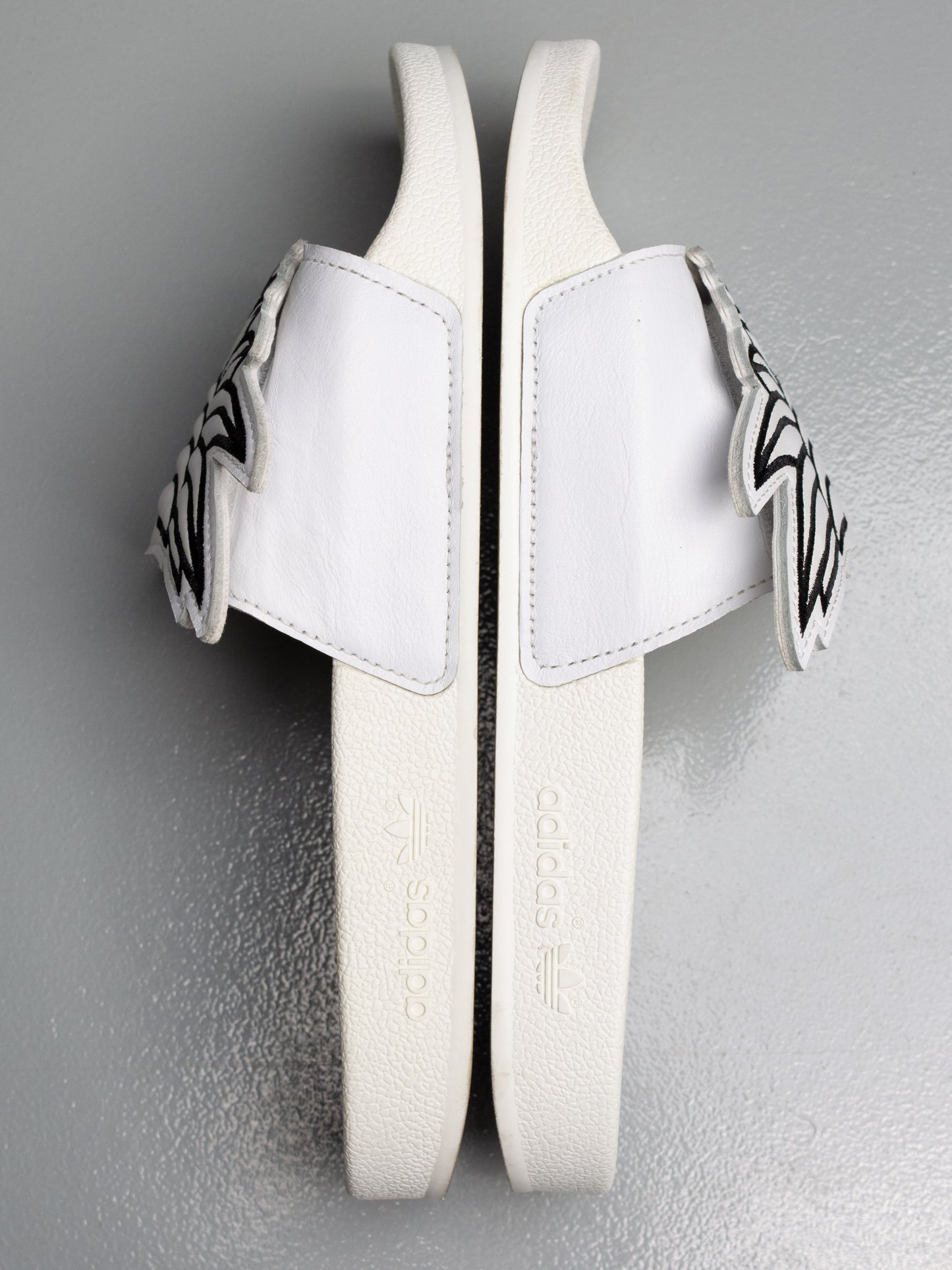 adidas Originals X Jeremy Scott 2022 Monogram Adilette Wings - size 42