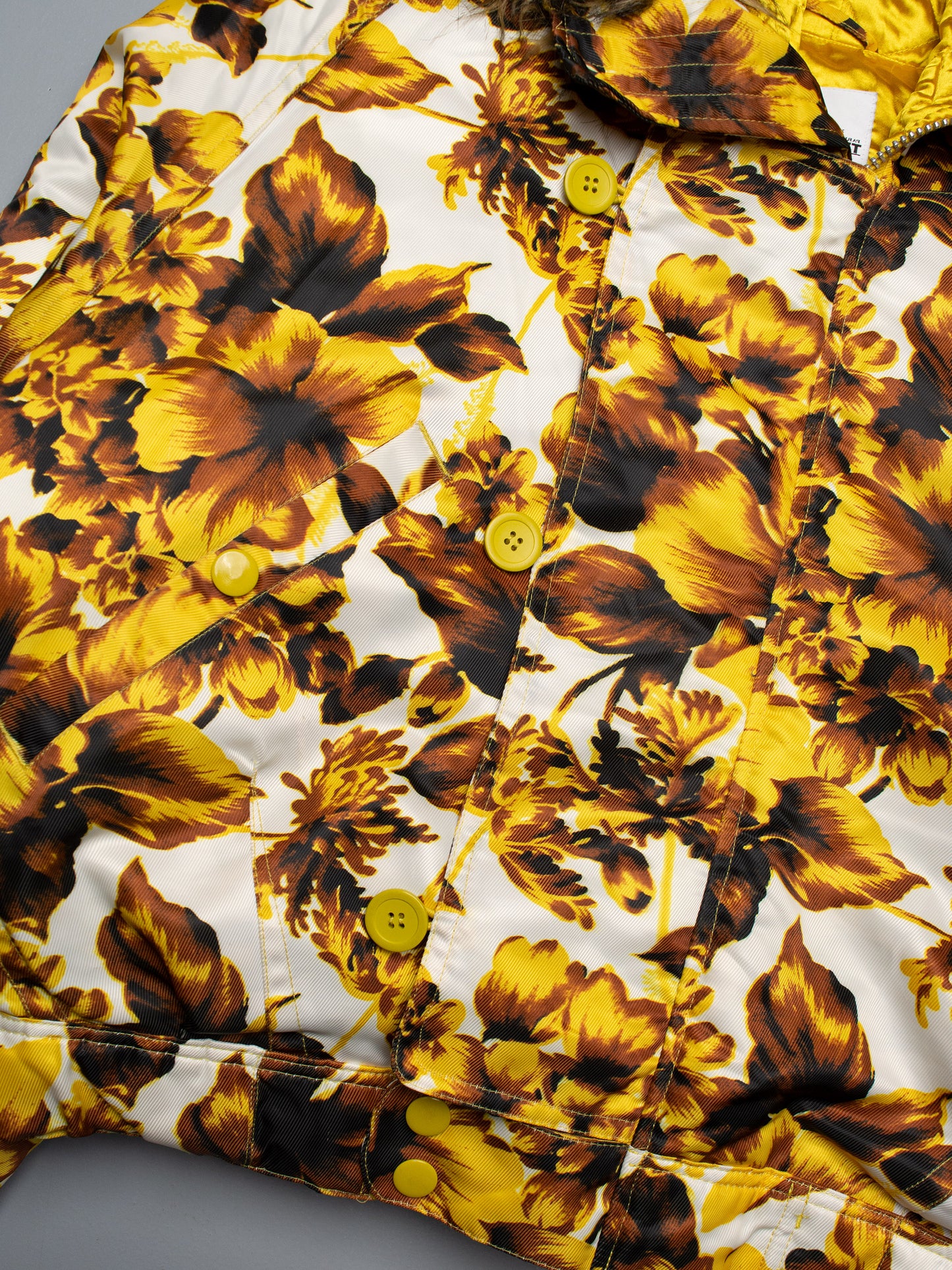 adidas Originals by Jeremy Scott - A/W 2013 - Golden Flower Down Jacket - size M