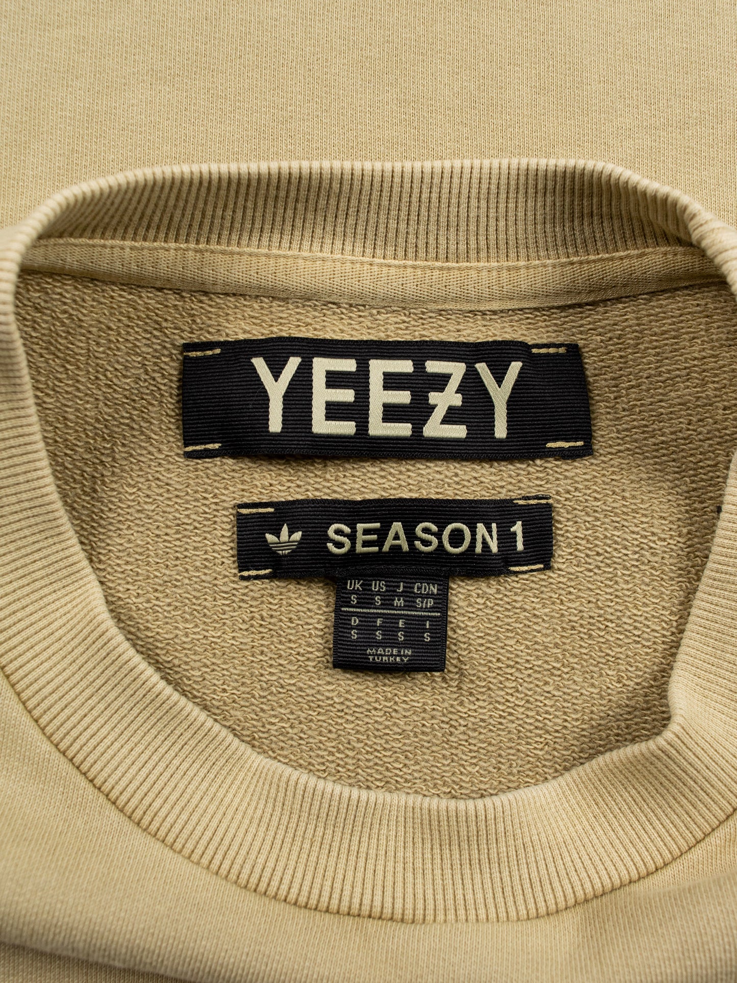 YEEZY Season 1 Incense Short Sleeve Crew Sweat - size S