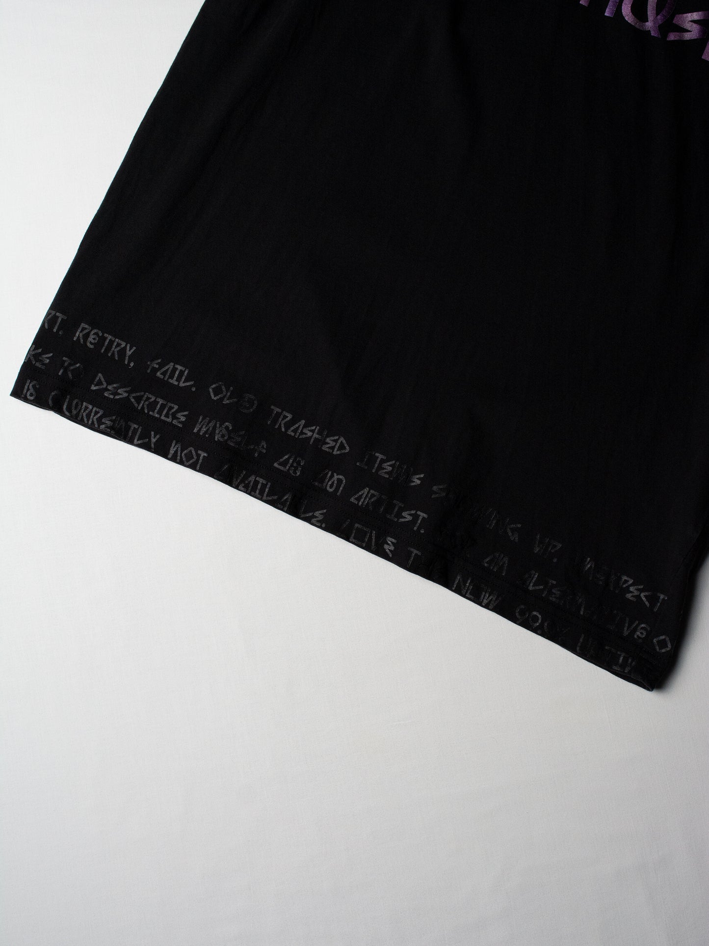 Y-3 - S/S 2014 - "Hush Hush" t-shirt - size M