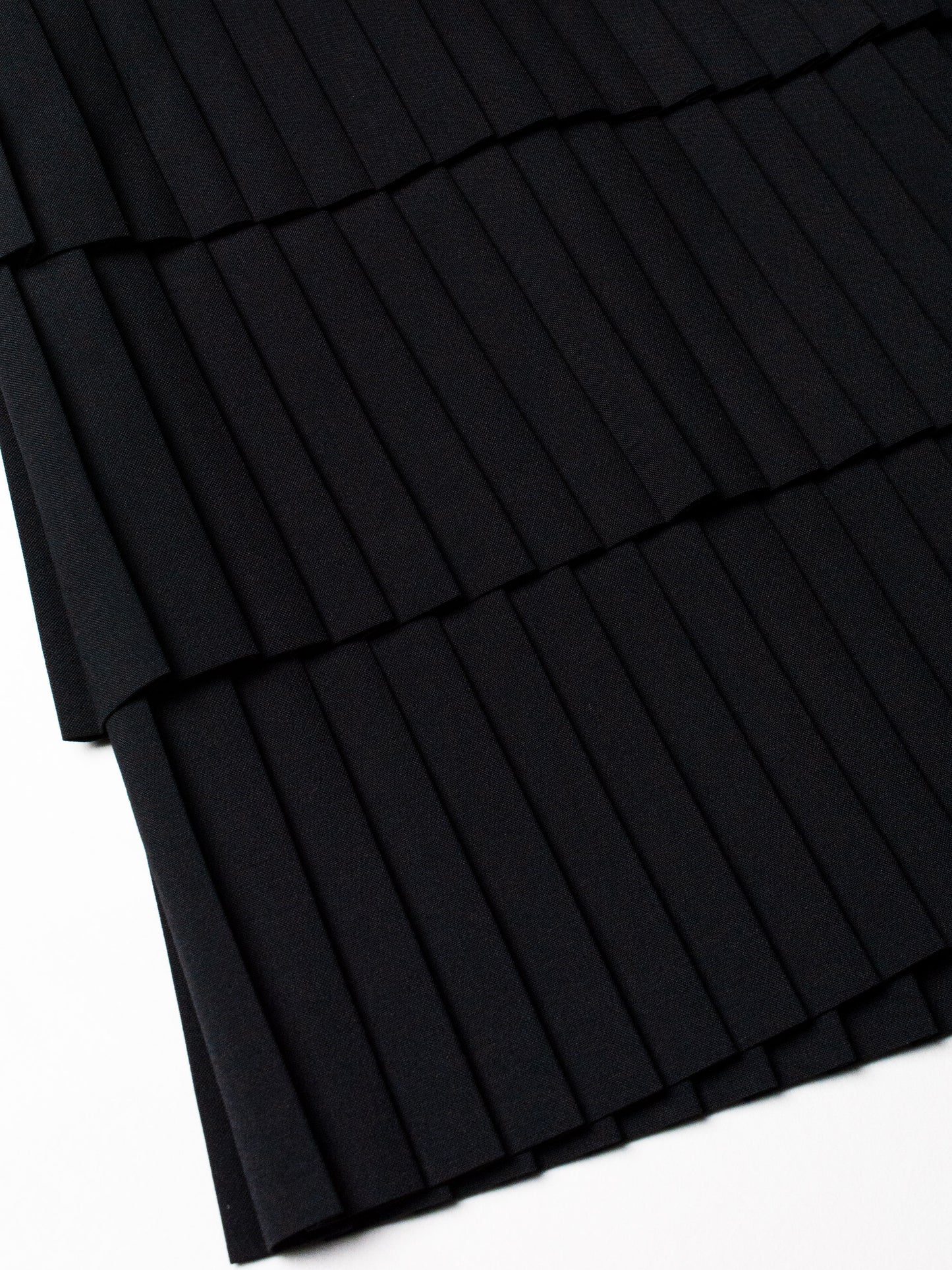 Junya Watanabe - 1998 - pleated wool skirt - size M