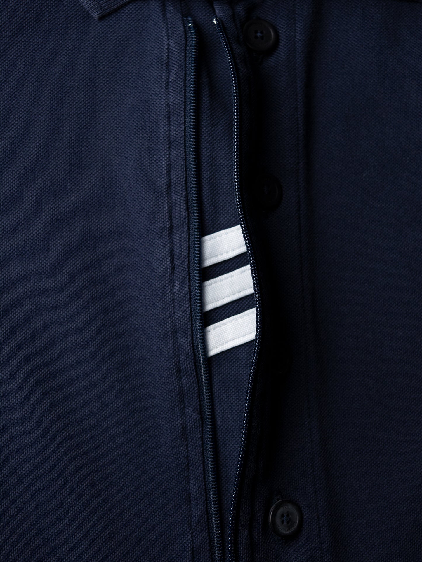 Y-3 - S/S 2010 - polo with zipper detail - size S