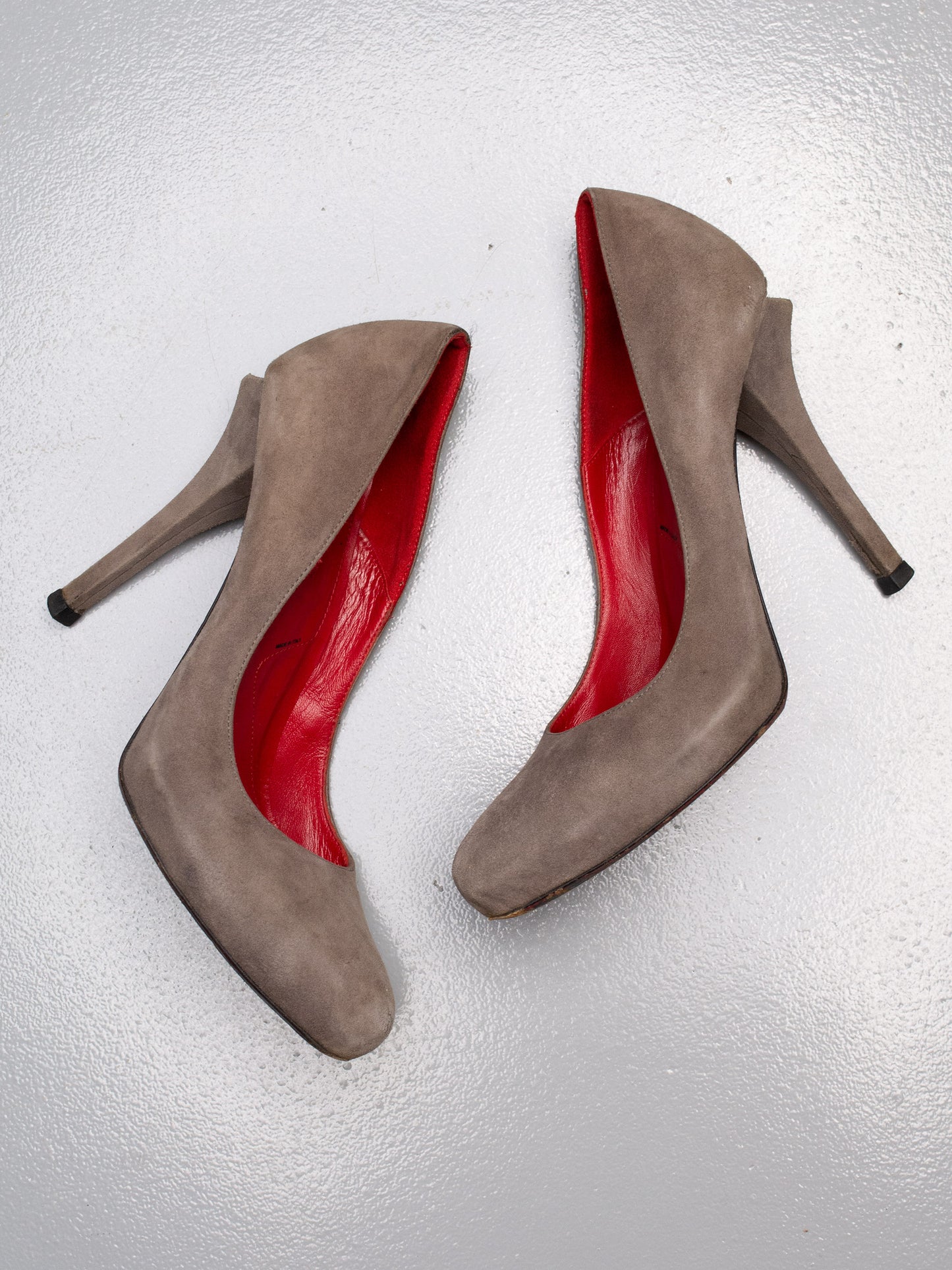 Cesare Paciotti suede heels - size 37.5