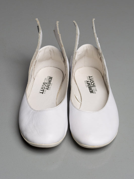 adidas Originals by Jeremy Scott S/S 2011 JS Wings Ballerinas (white) - size 37 1/3
