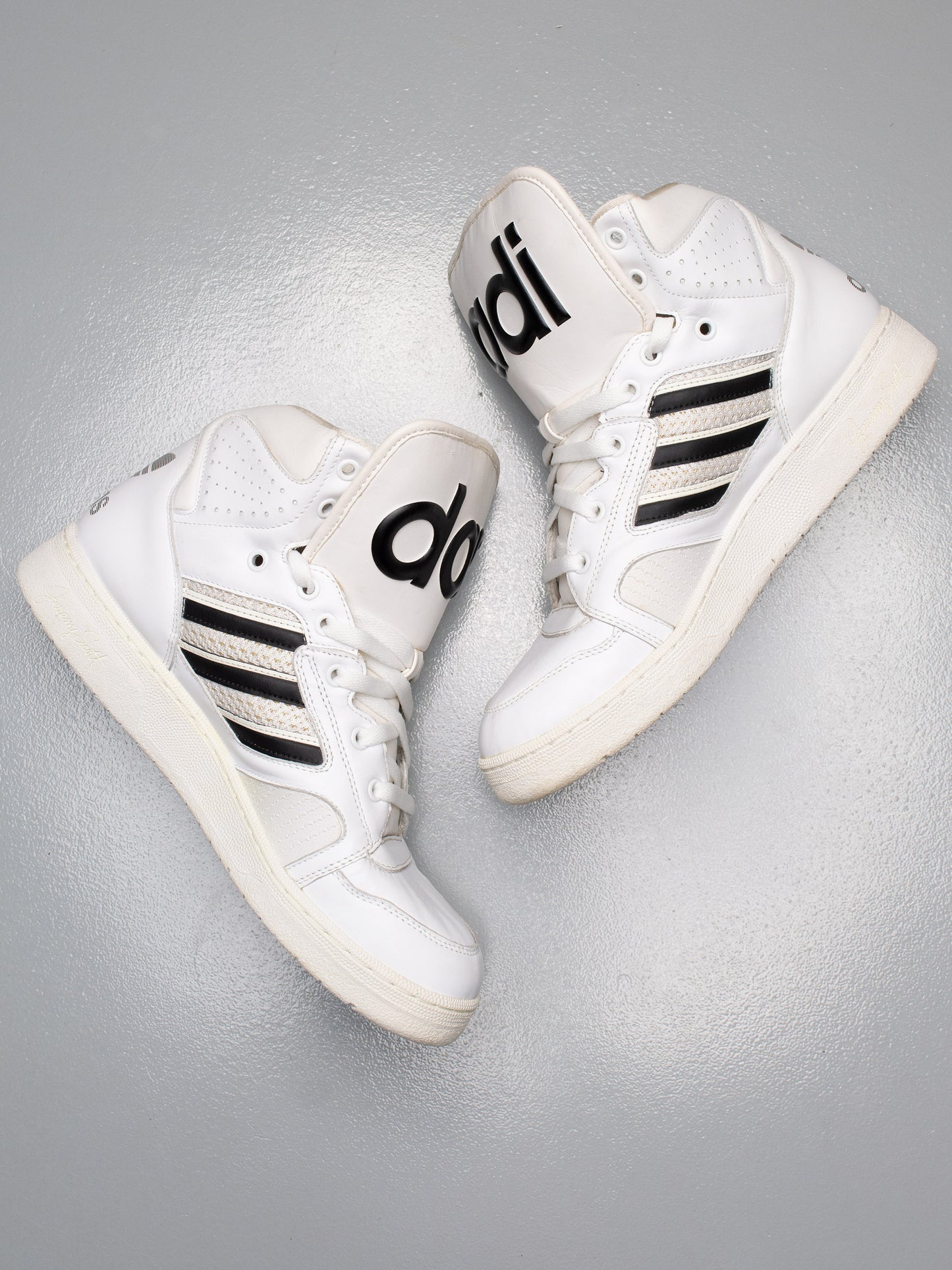 adidas Originals by Jeremy Scott S/S 2012 JS Instinct Hi (white) - size 45 1/3