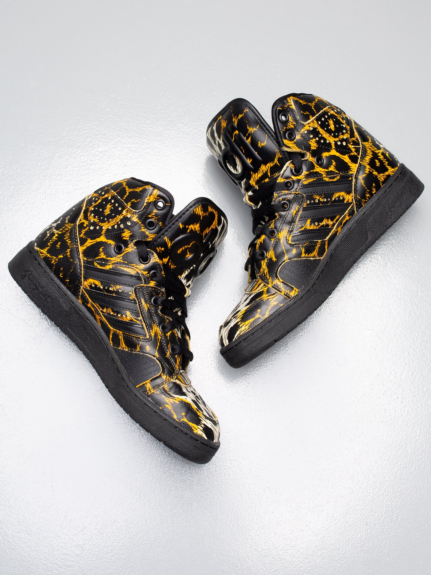 adidas Originals by Jeremy Scott S/S 2014 JS Instinct Hi Leopard - size 40 2/3