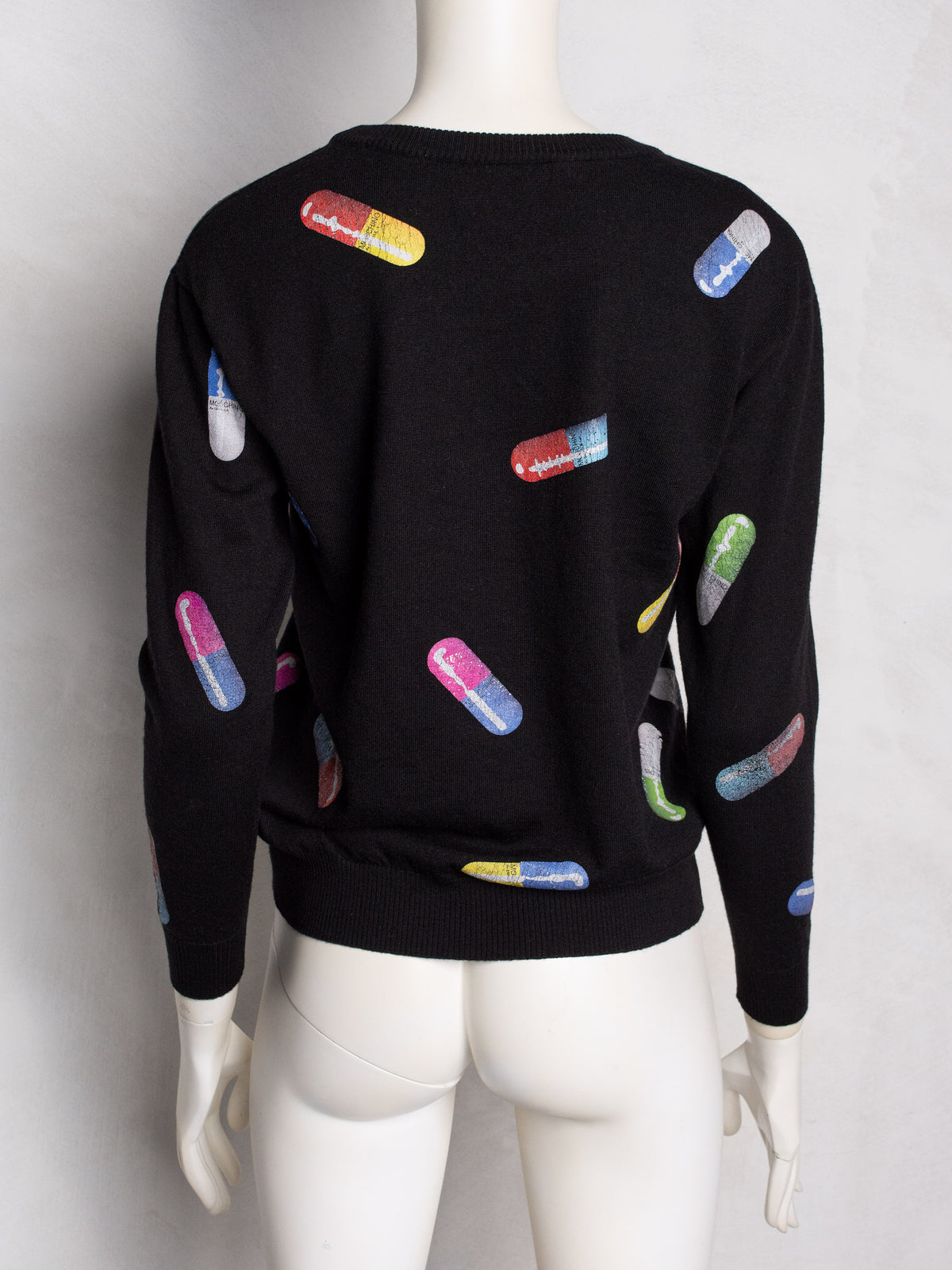 Moschino S/S 2017 pills sweater - women's size XS