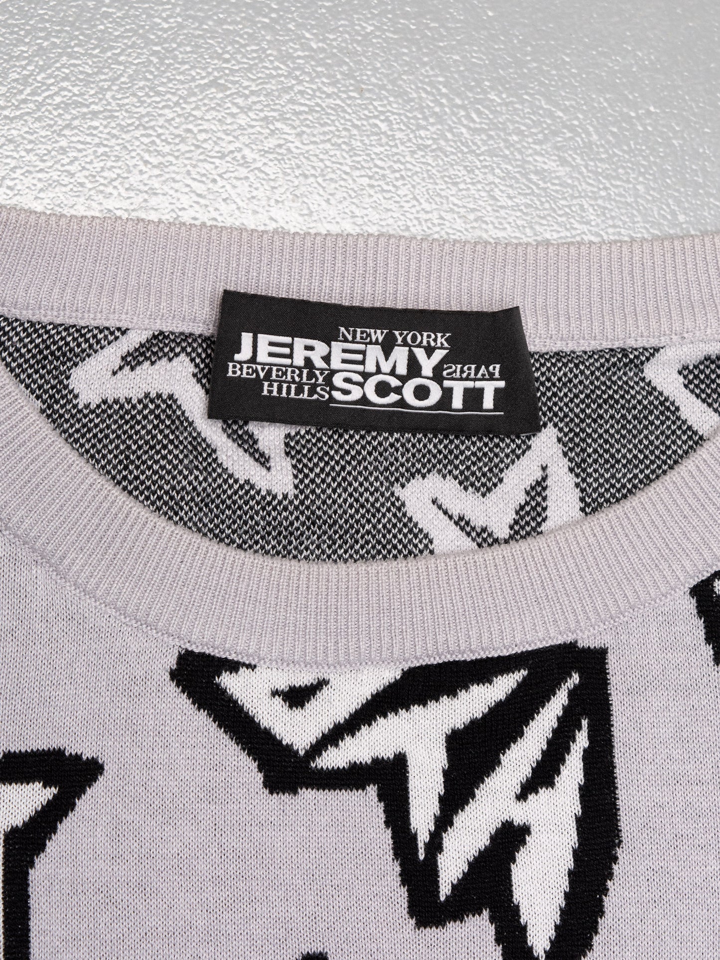 Jeremy Scott - S/S 2019 - knit sweater - men's size L