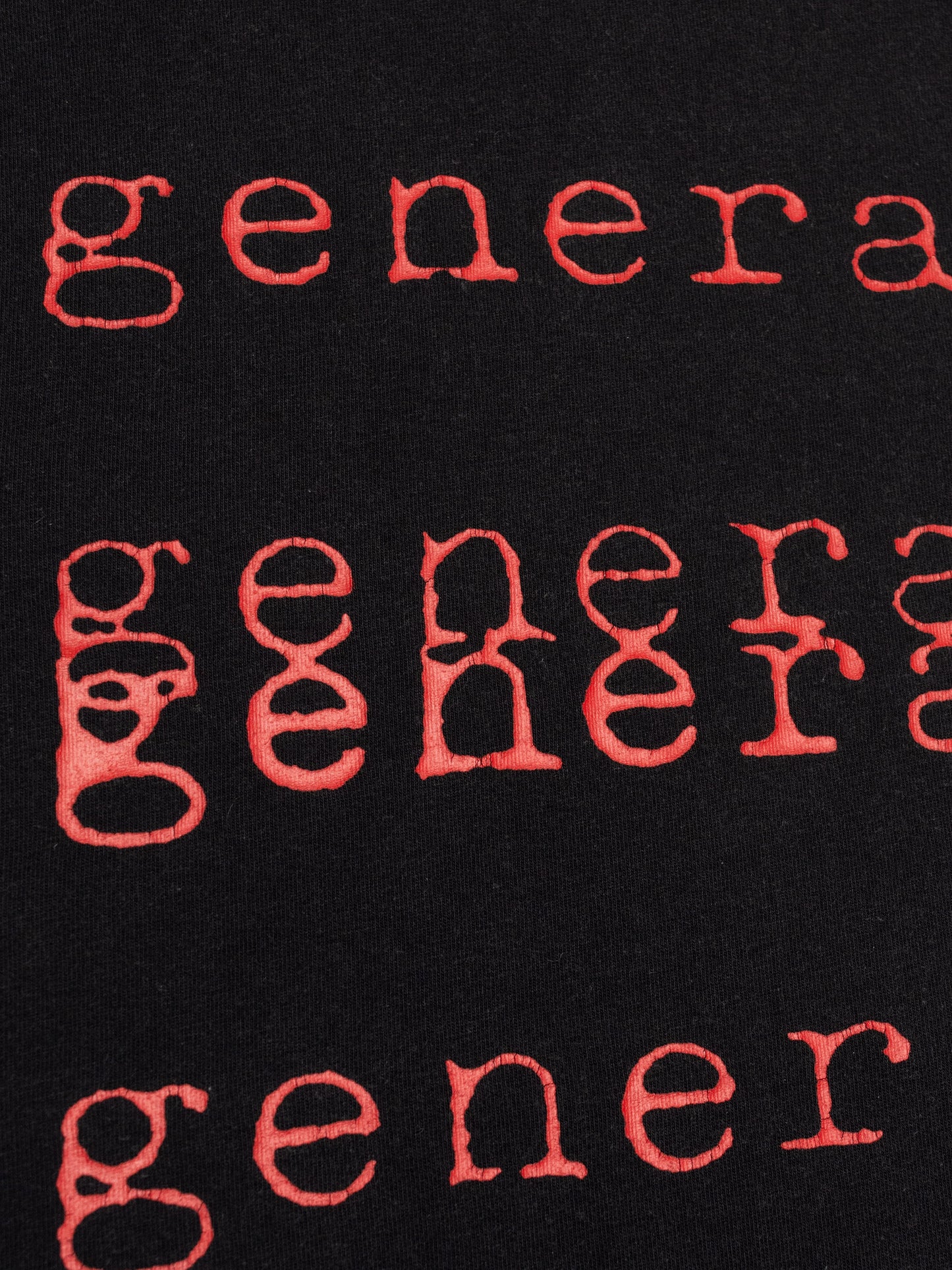 Raf Simons Archive Redux (2021) - SS97 "Generation" tank top