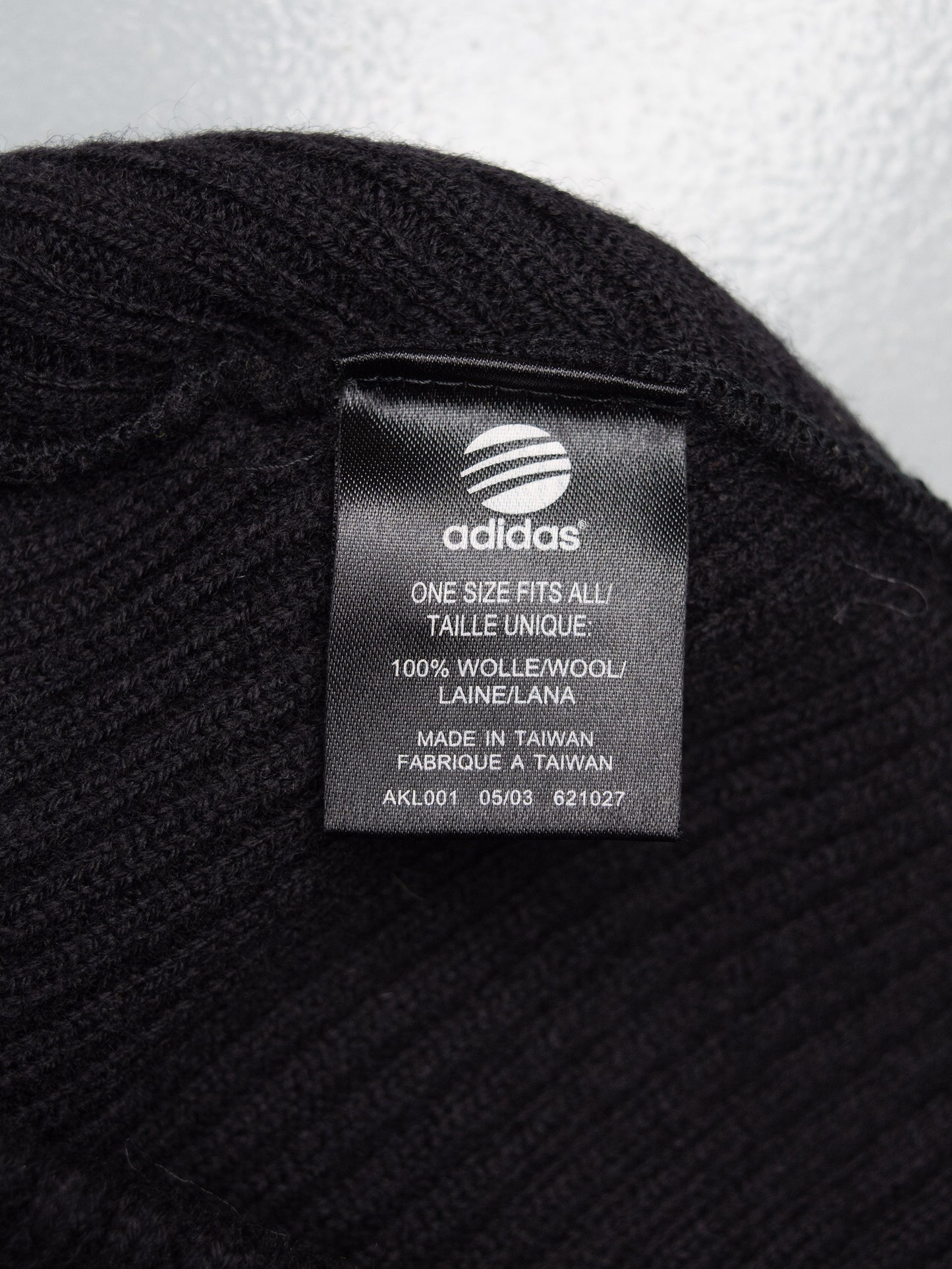 Y-3 A/W 2003 wool beanie