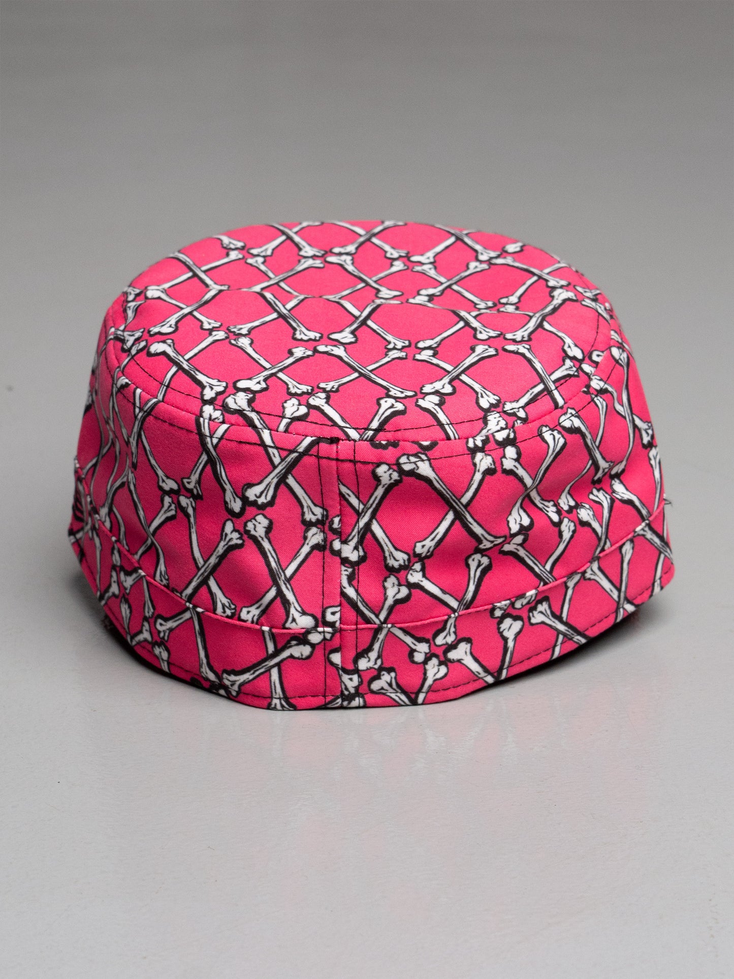 New Era X Jeremy Scott - A/W 2013 - Bones Argyle Military Cap - size S