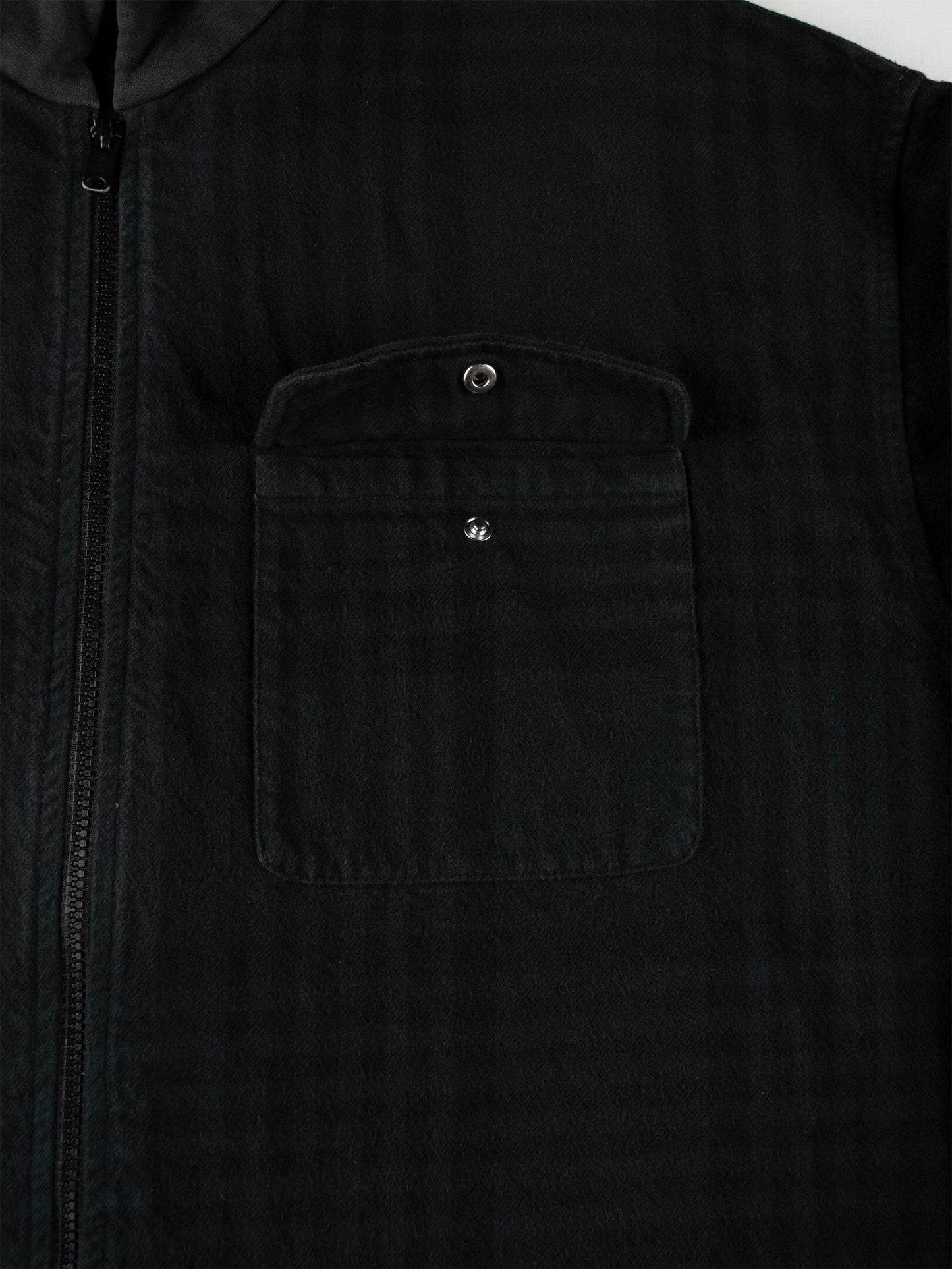 YEEZY - 2017 - Yeezy Supply oversized flannel overshirt with hood - size L