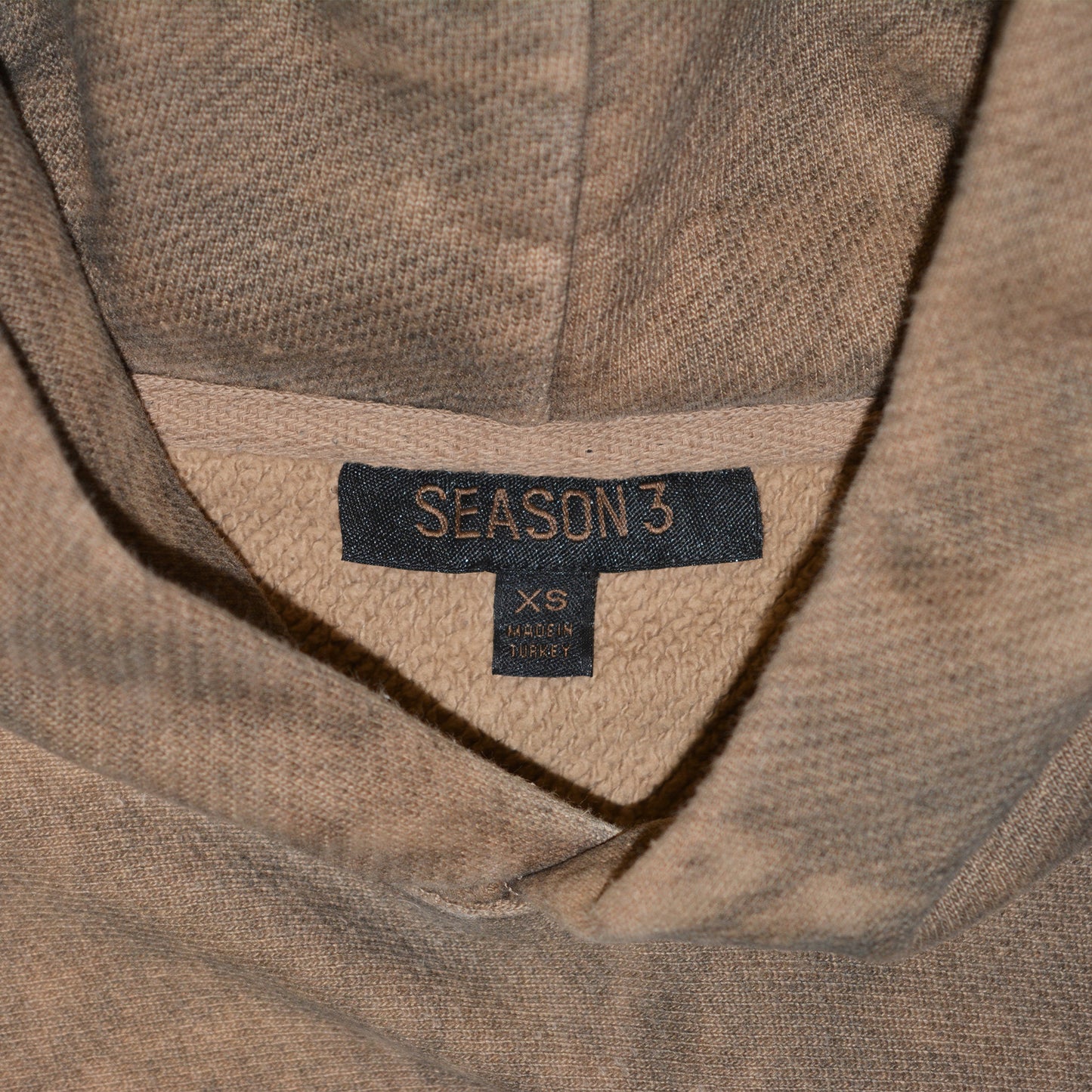 YEEZY Season 3 (2016) - camo fleece hoodie - size XS