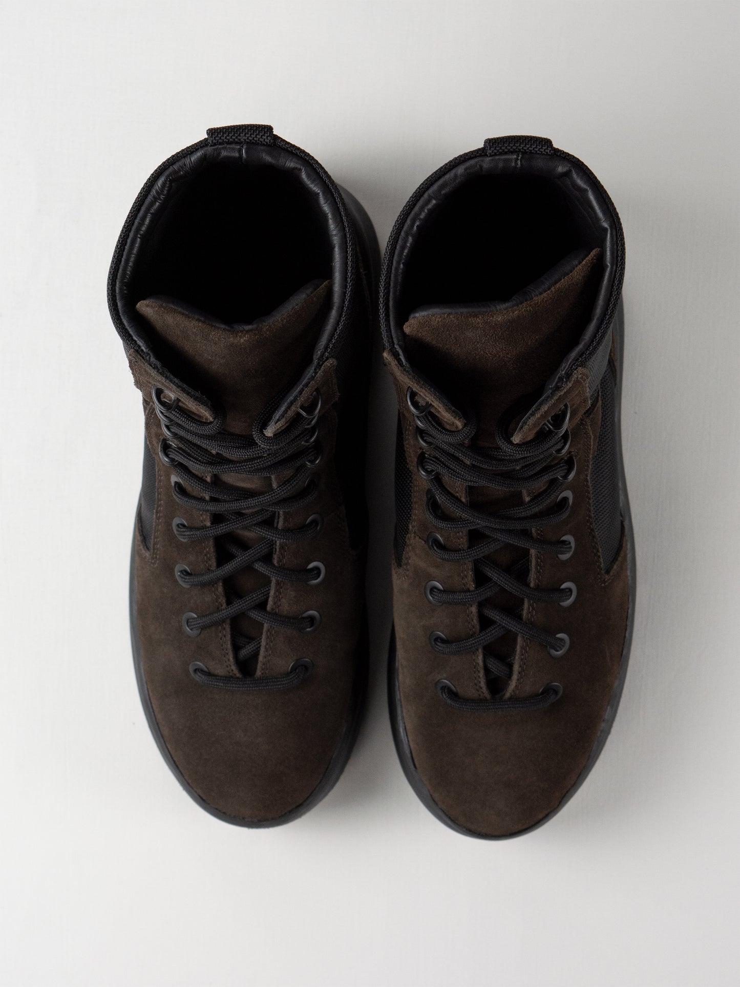 YEEZY Season 7 (2018) - Thick Suede and Nylon Military Boot (Oil) - size 42
