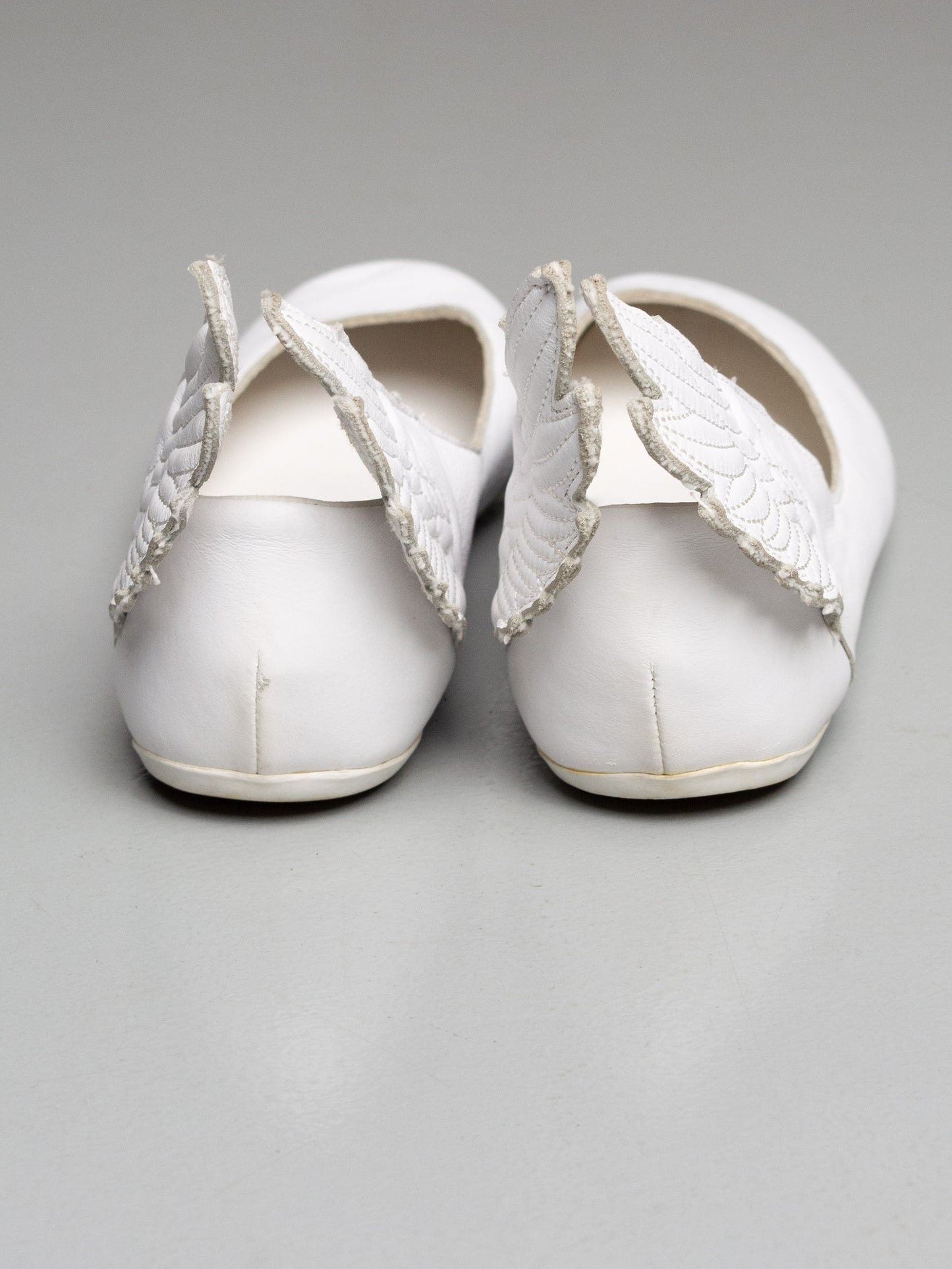 adidas Originals by Jeremy Scott S/S 2011 JS Wings Ballerinas (white) - size 39 1/3