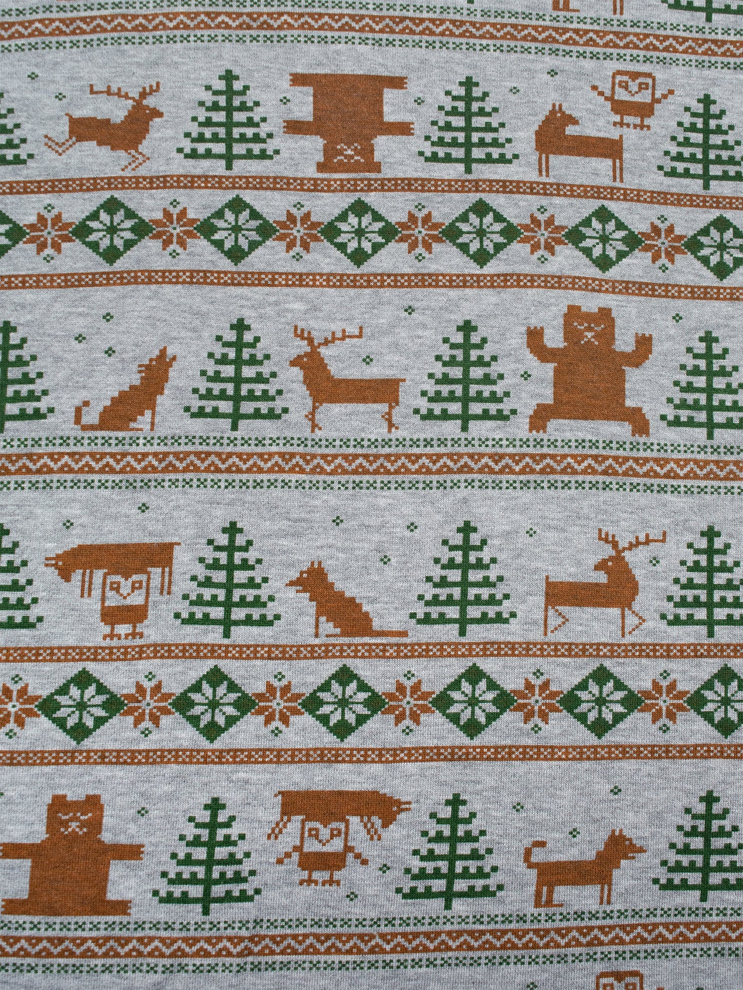 Né-net - winter print wide fit crewneck - size 2