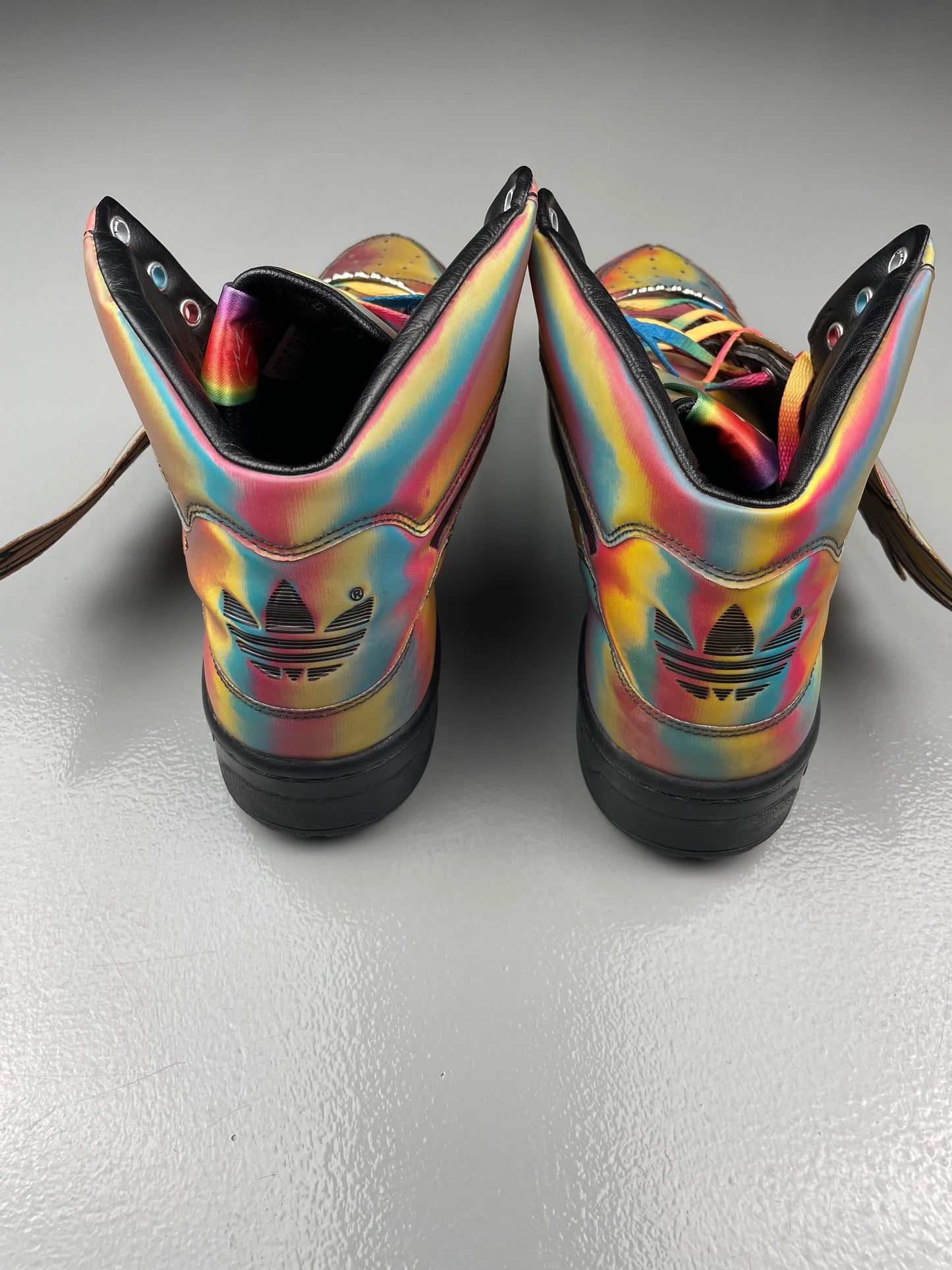 adidas X Jeremy Scott S/S 2010 JS Wings 1.0 'Rainbow' - size 46