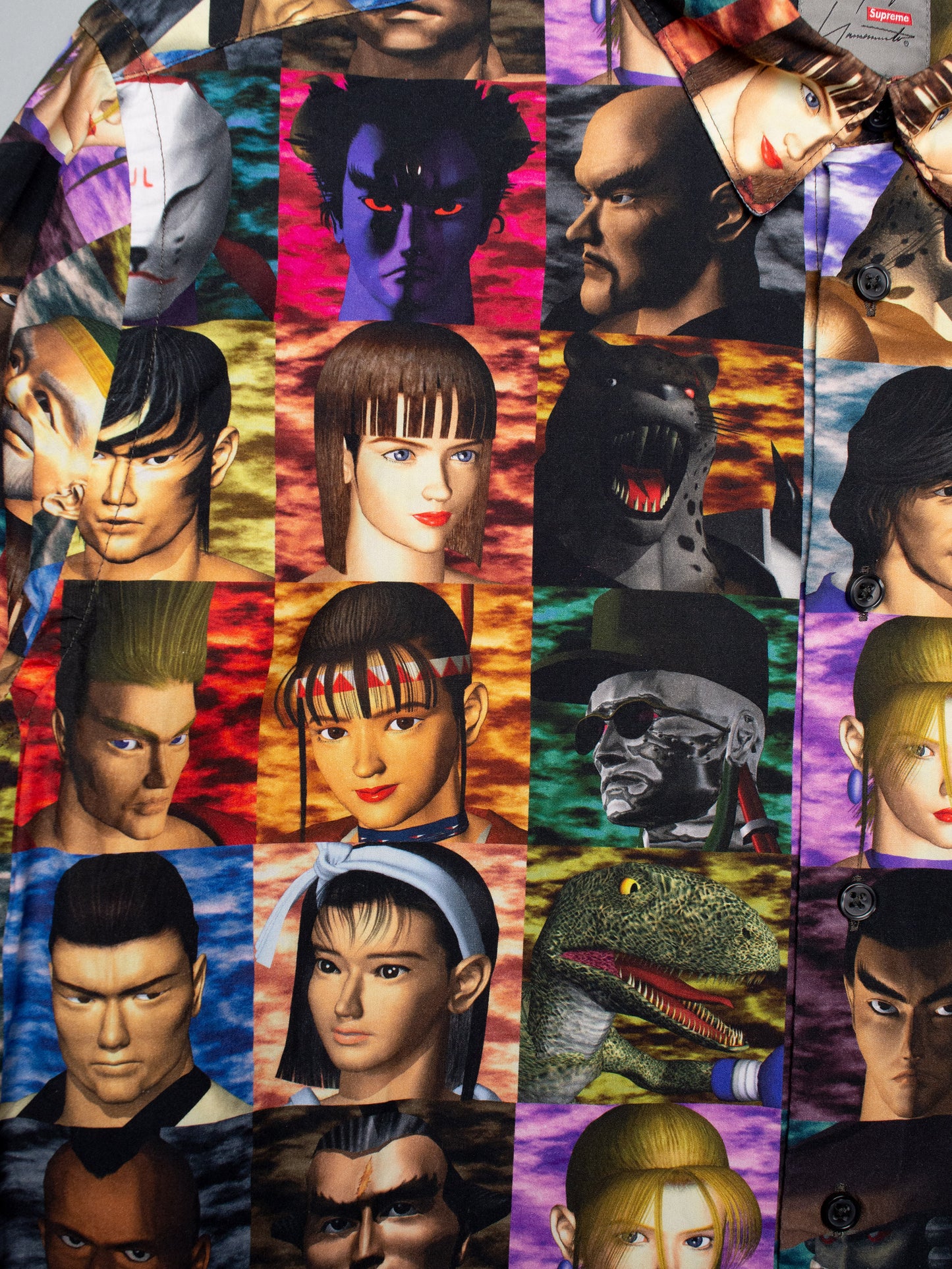 Supreme X Yohji Yamamoto - A/W 2022 - Tekken 2 Shirt - size S