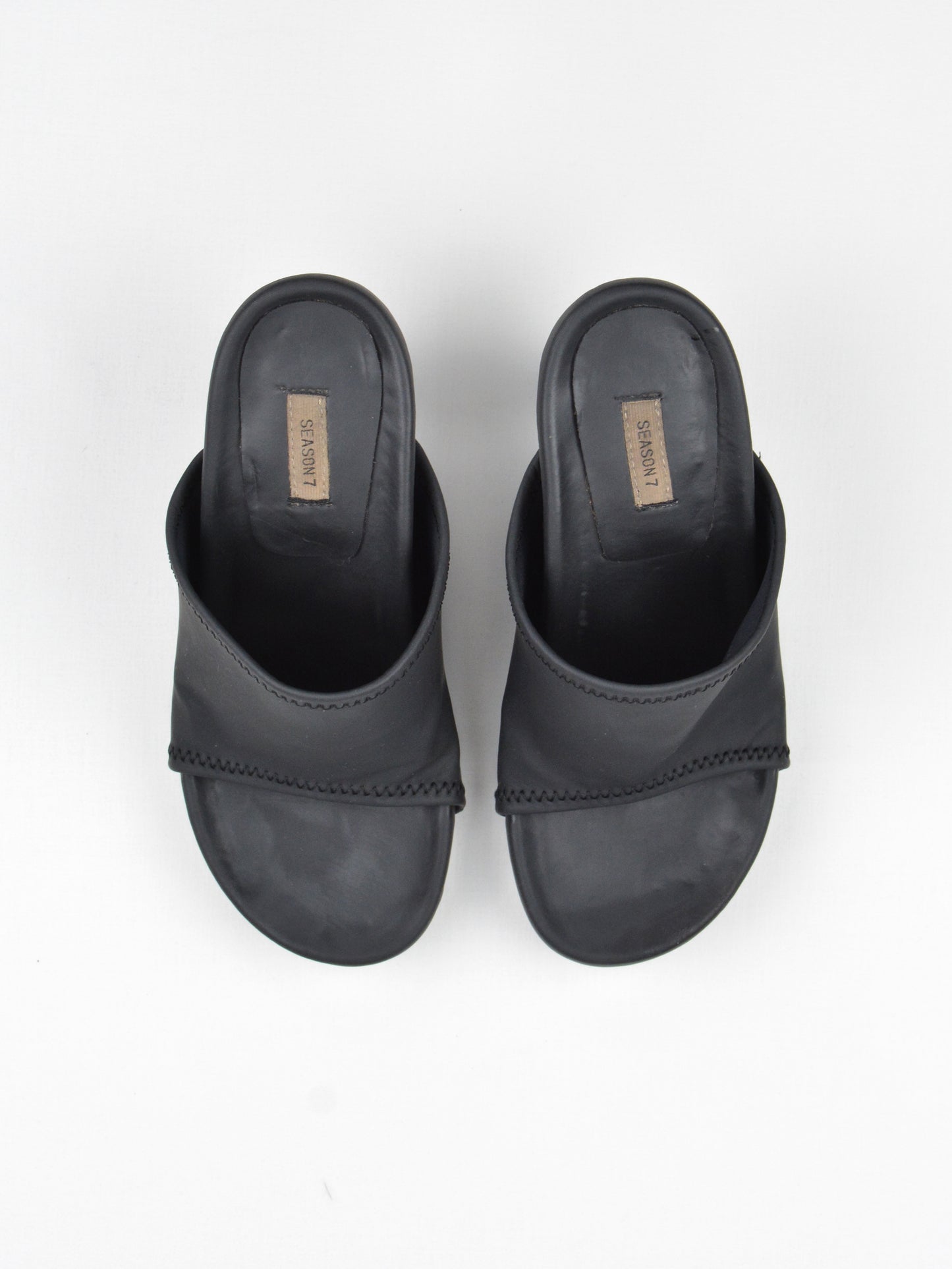 YEEZY Season 7 (2018) - Graphite Neoprene Scuba Mule - 90mm heel - size 36