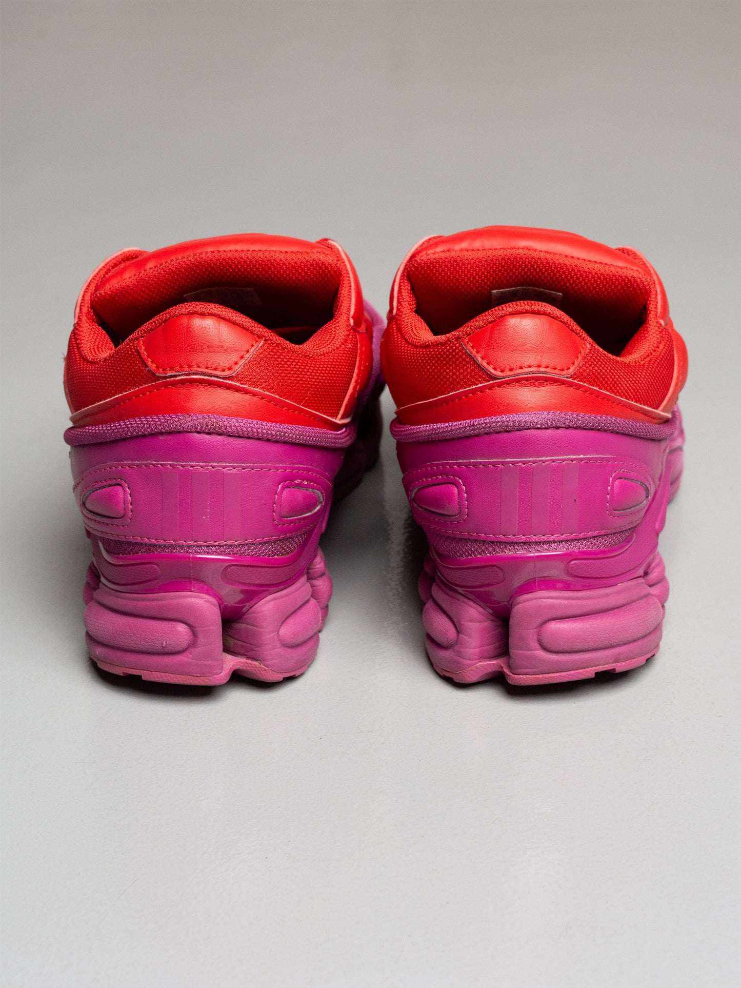 adidas X Raf Simons A/W 2018 RS Ozweego (red/purple) - size 44 2/3