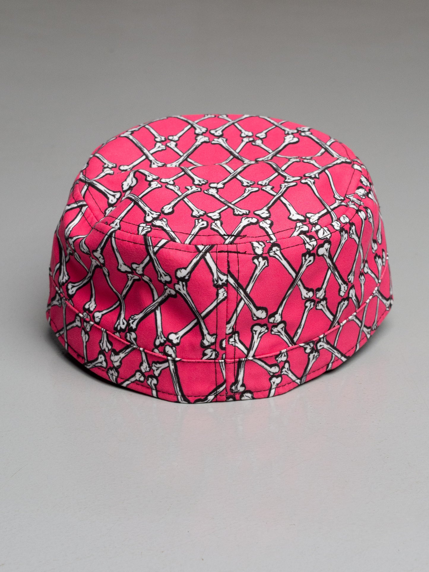 New Era X Jeremy Scott A/W 2013 Bones Argyle Military Cap - size L
