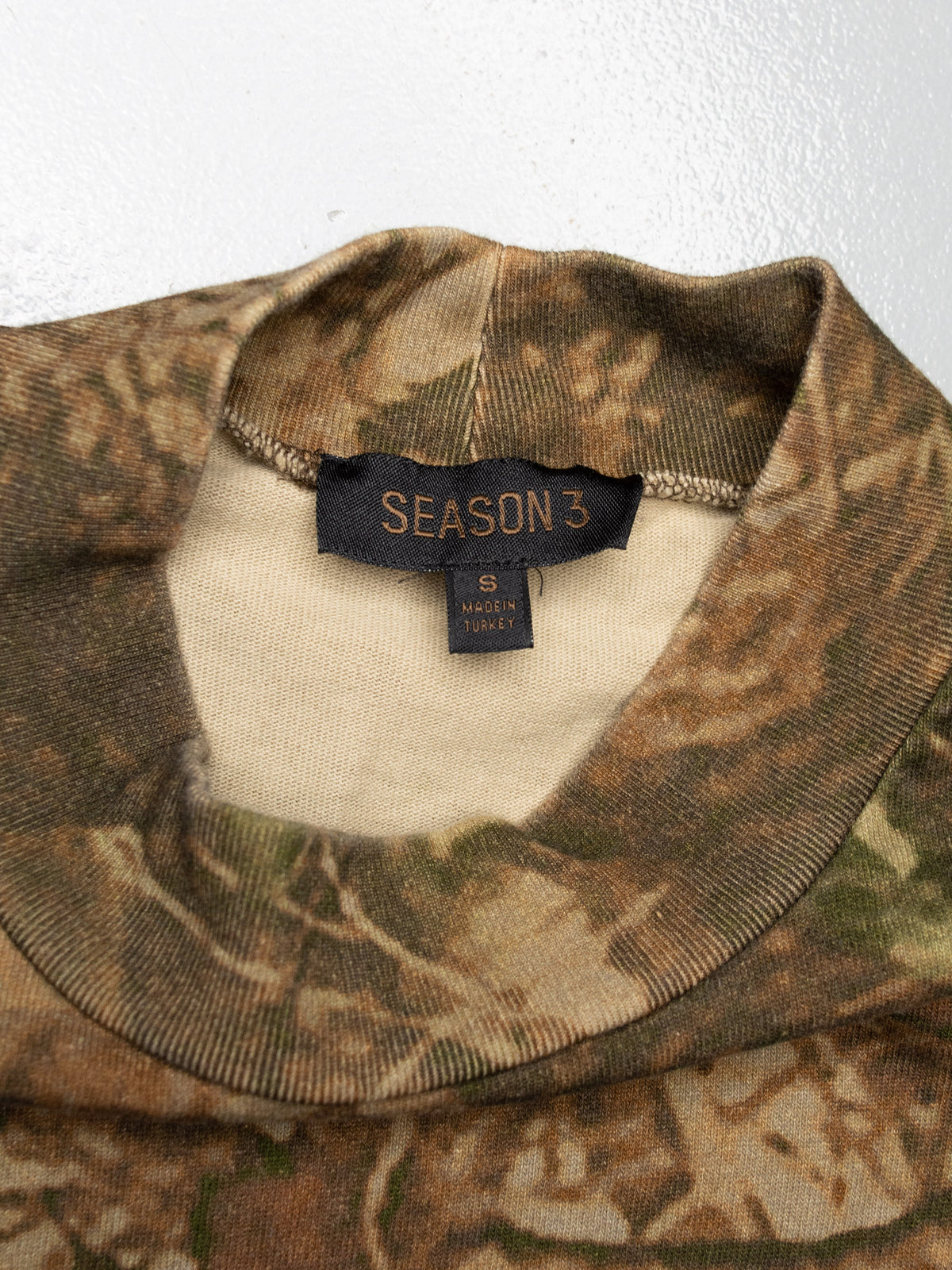 YEEZY Season 3 (2016) - tree camo moto long-sleeve - size S