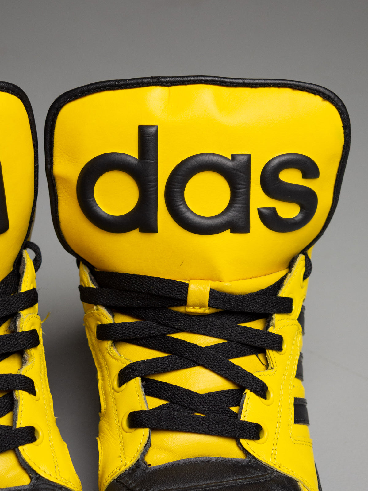 adidas Originals by Jeremy Scott S/S 2012 JS Instinct Hi (black/yellow) - size 43 1/3