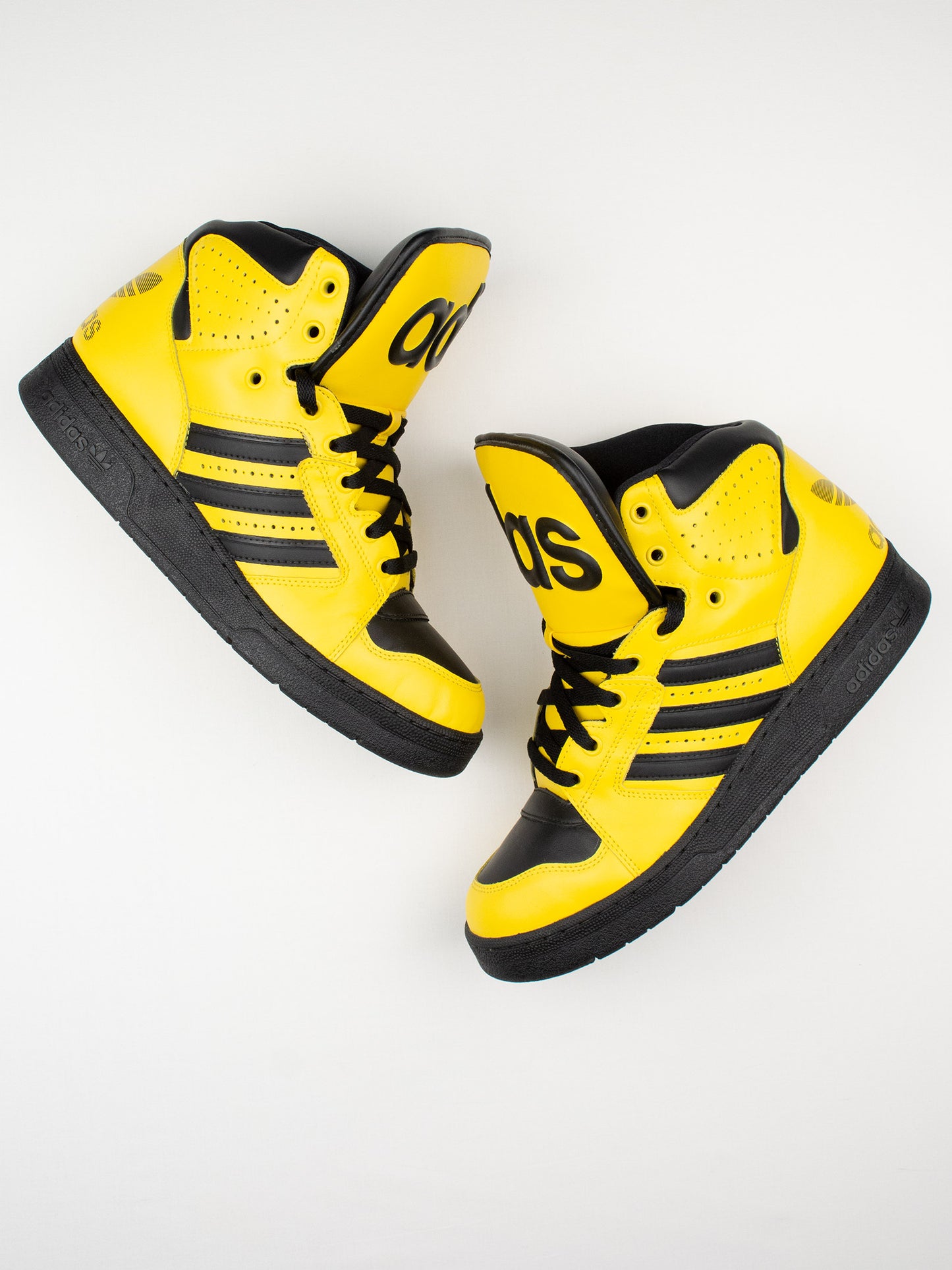 adidas Originals by Jeremy Scott - S/S 2012 Instinct Hi (Black/Yellow) - size 44