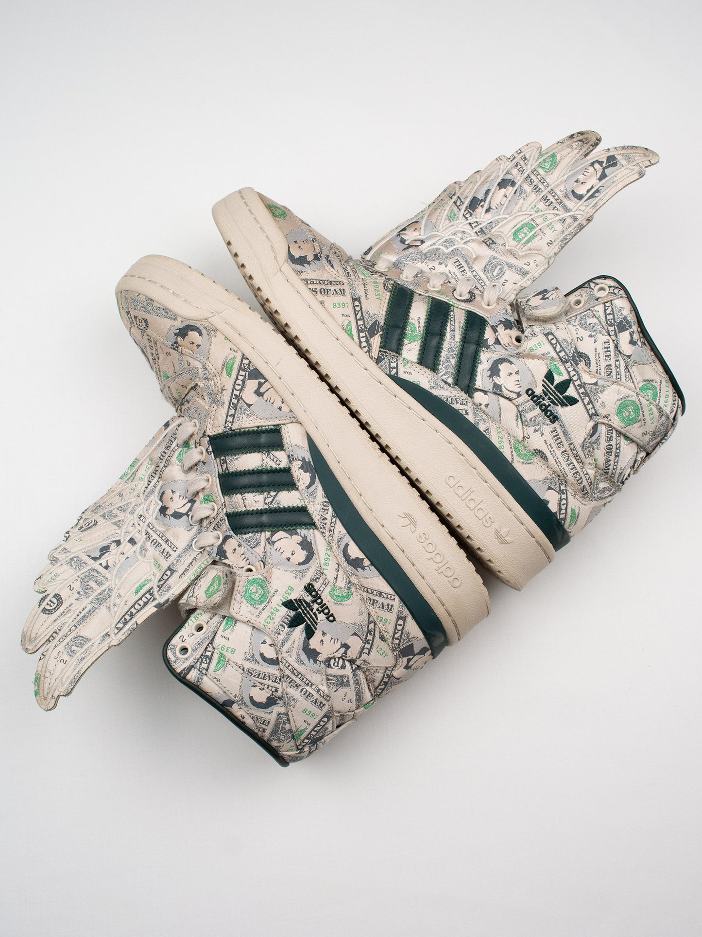 adidas Originals by Jeremy Scott - 2021 - JS Forum Wings 1.0 Money - size 45 1/3