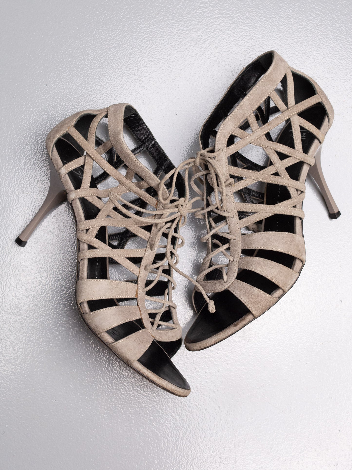 Giuseppe Zanotti suede heels - size 39