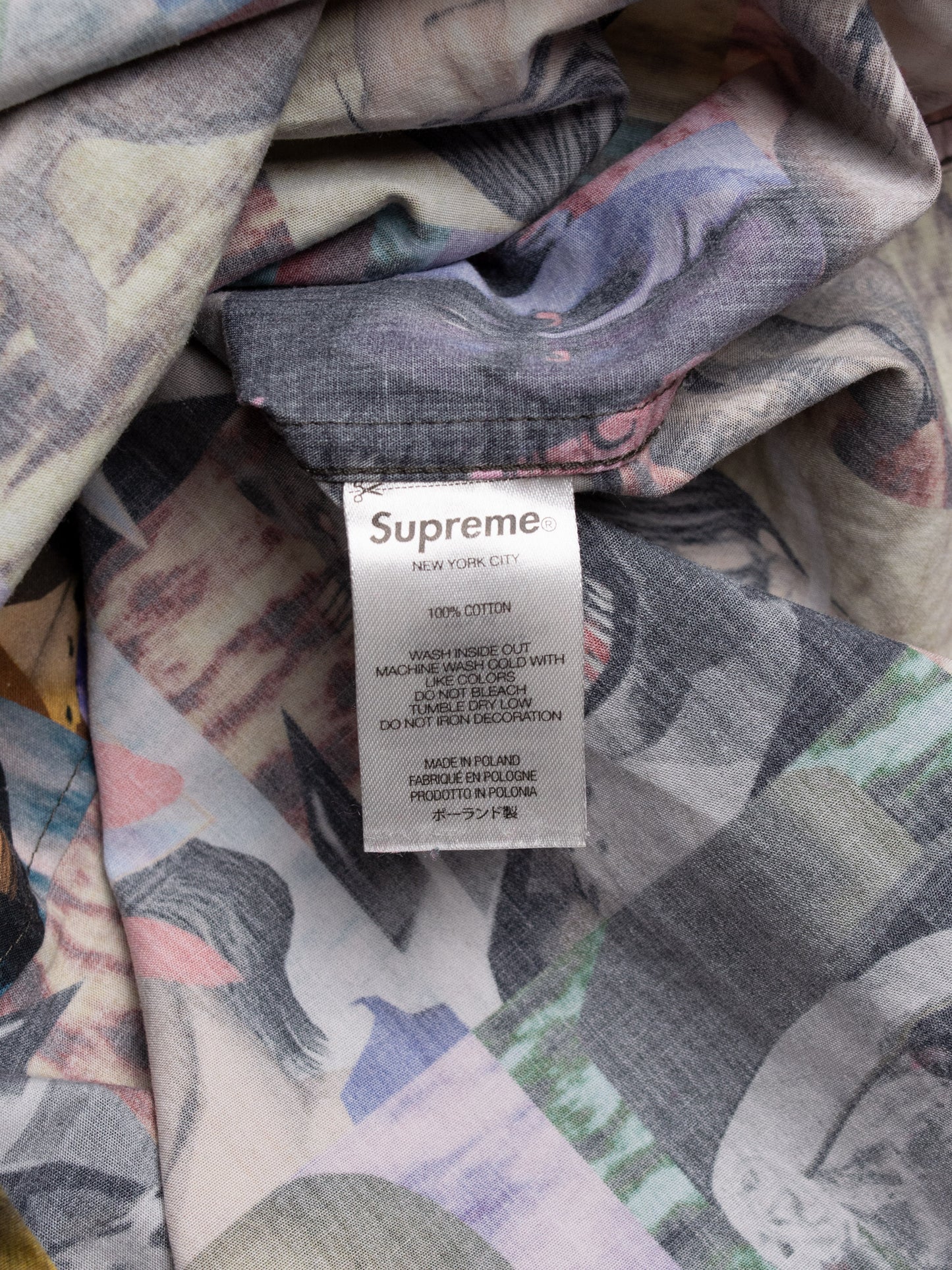 Supreme X Yohji Yamamoto - A/W 2022 - Tekken 2 Shirt - size S