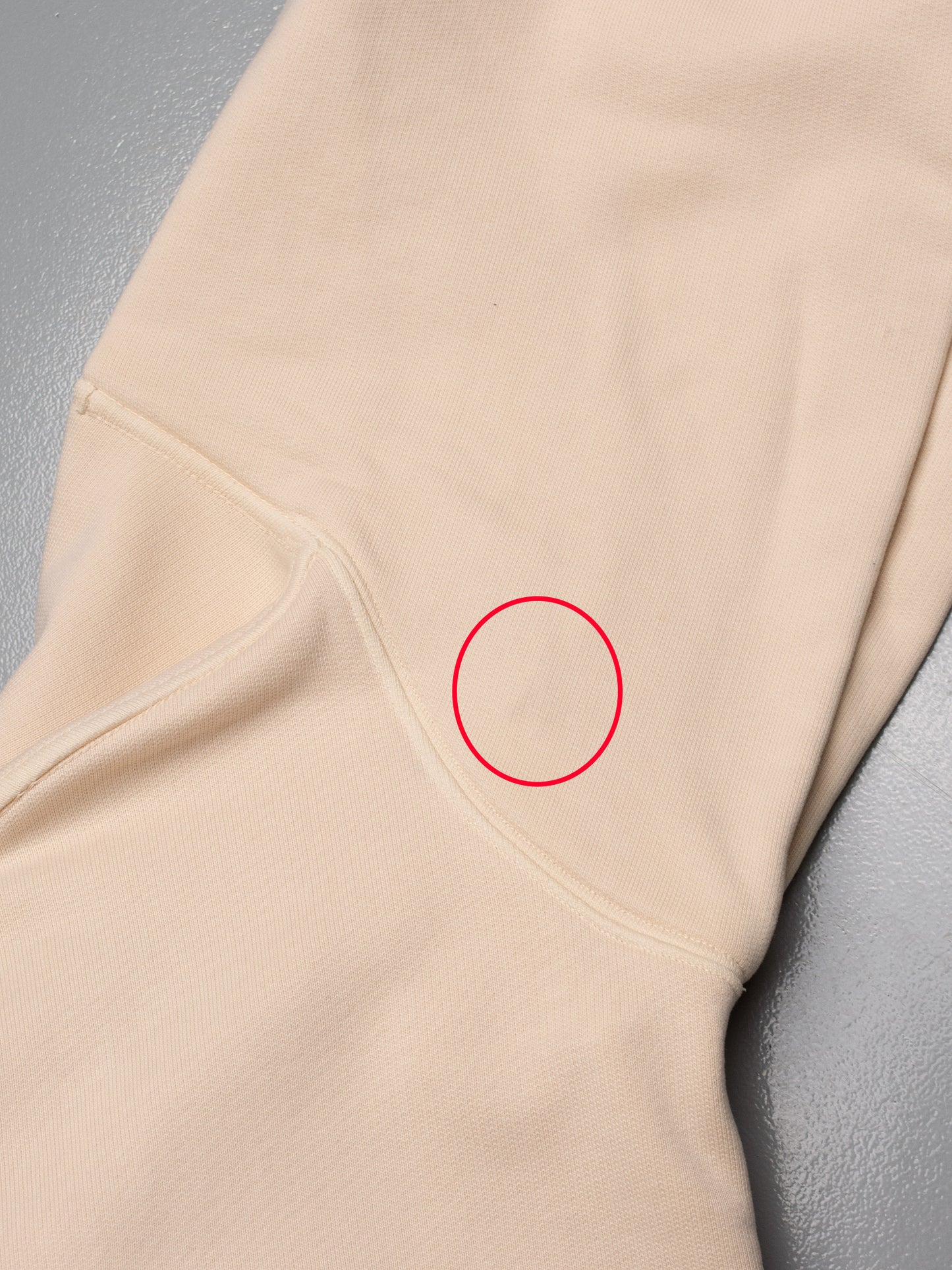 YEEZY Season 4 (2017) - Light Sand zip-up hoodie - size S