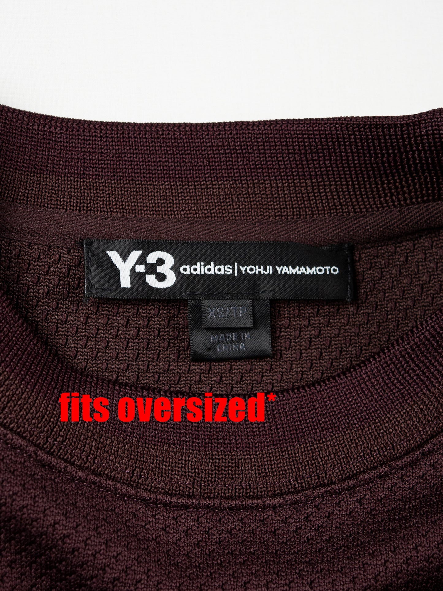 Y-3 - A/W 2020 - (sample) Yamamoto Y-3 jersey