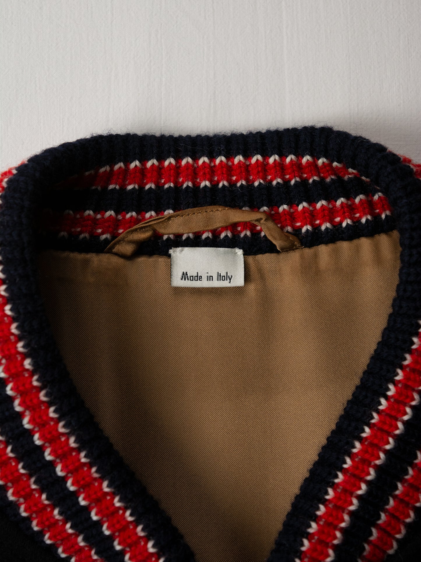 Gucci - Cruise 2018 - Bumble Bee embroidered wool college jacket - size 48