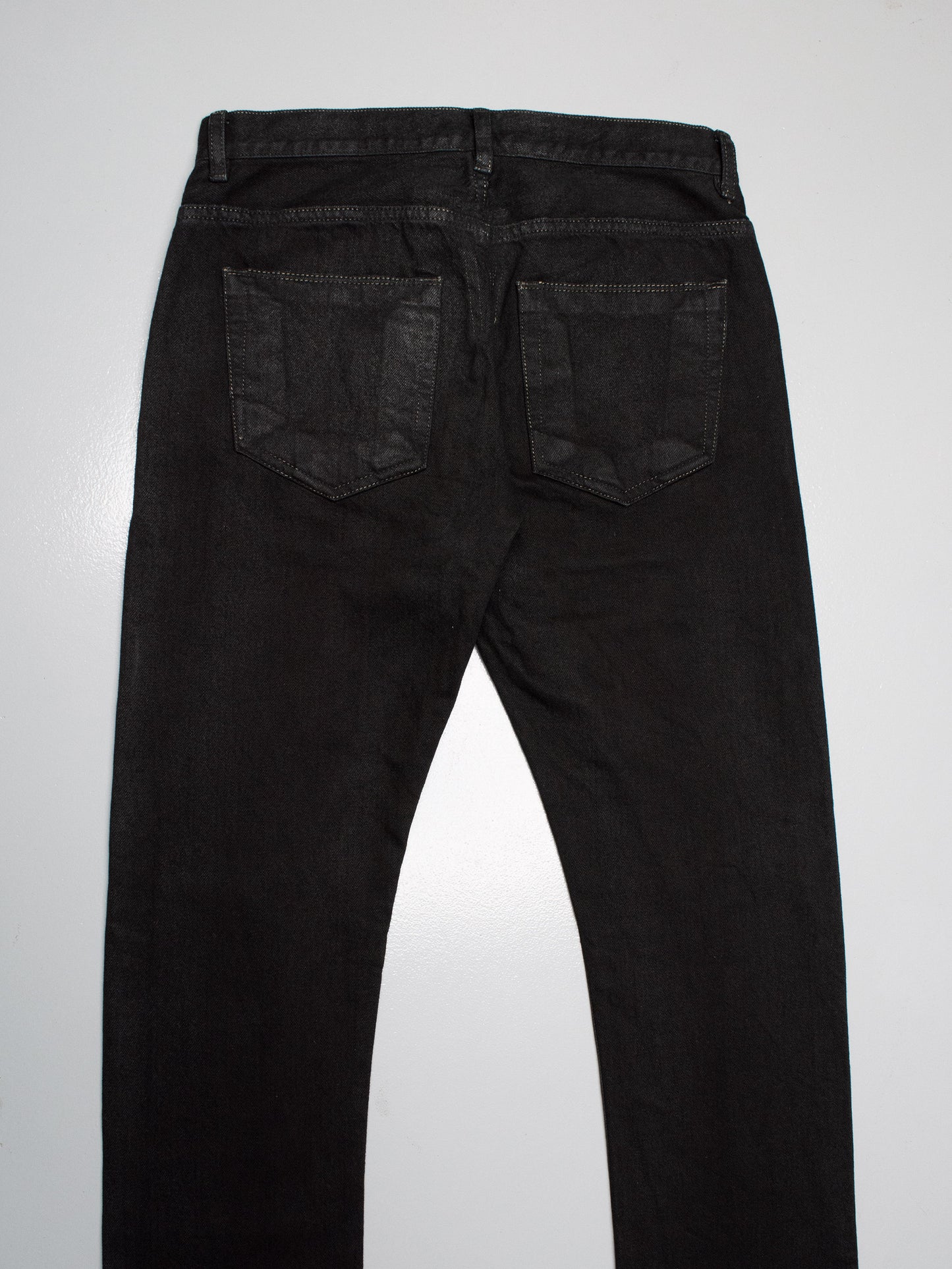 Rick Owens DRKSHDW - A/W 2015 - Detroit cut skinny fit jeans (Blackety Black) - size 29