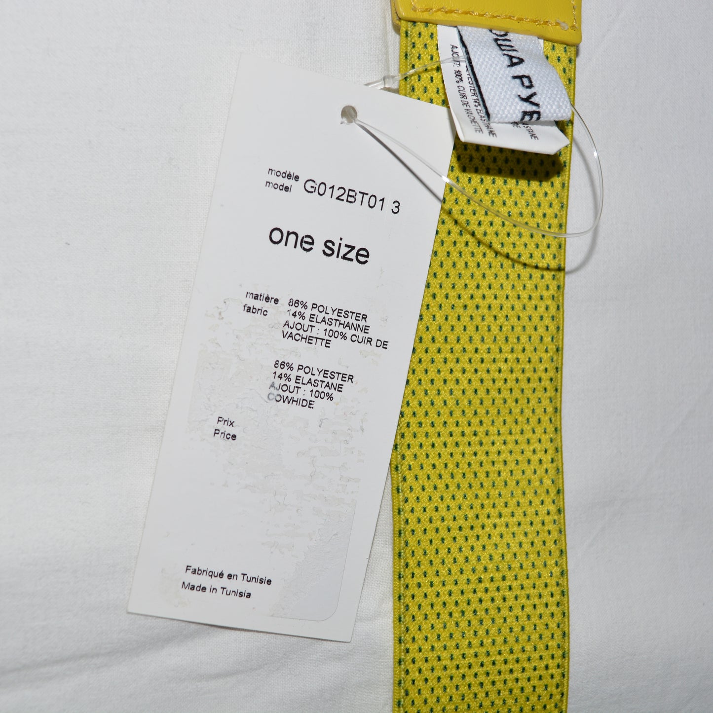 Gosha Rubchinskiy - S/S 2018 - "Rave" braces