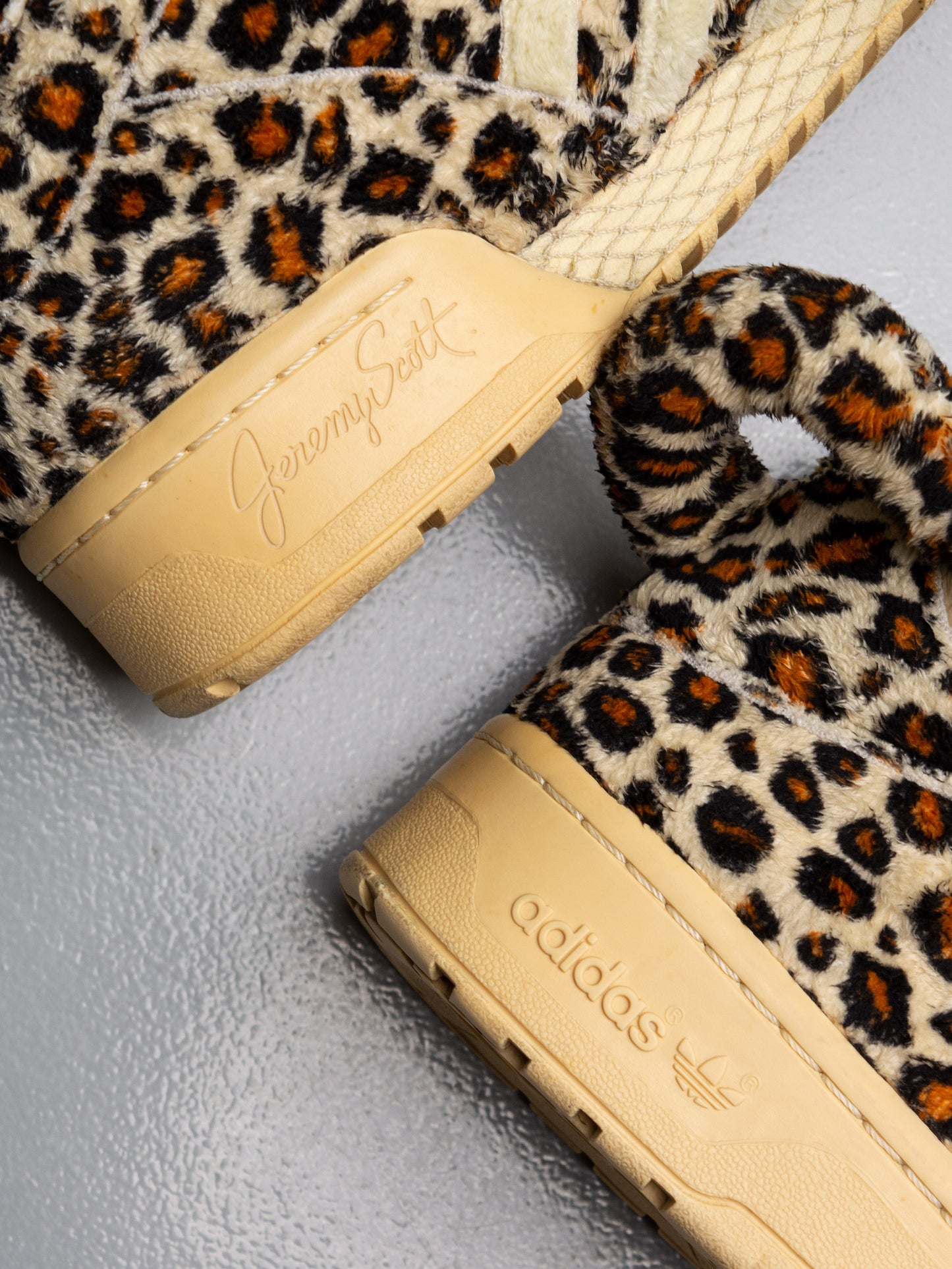 adidas Originals by Jeremy Scott S/S 2012 JS Leopard - size 45 1/3
