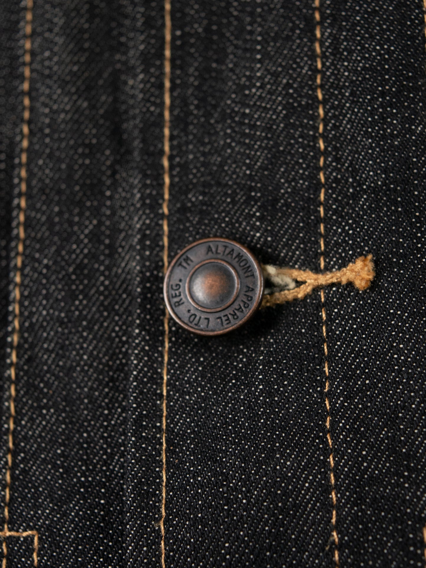 Altamont - S/S 2015 - MRSHL Jacket (Indigo Raw) - size L