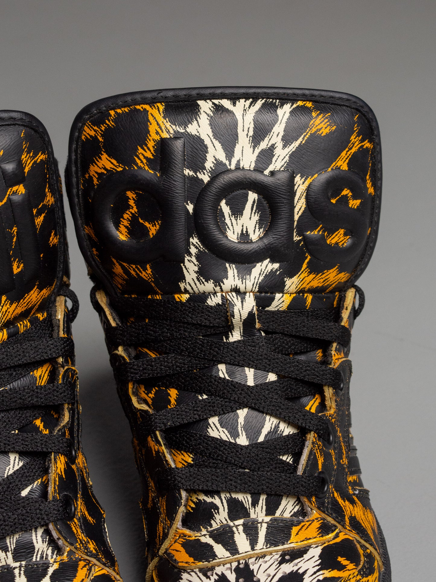 adidas Originals by Jeremy Scott S/S 2014 JS Instinct Hi Leopard - size 38
