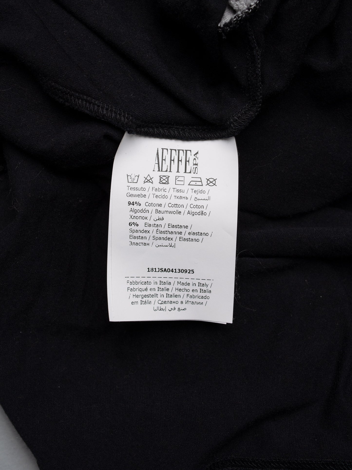 Jeremy Scott S/S 2018 "Paranoid" oversized double sleeve t-shirt - size 40