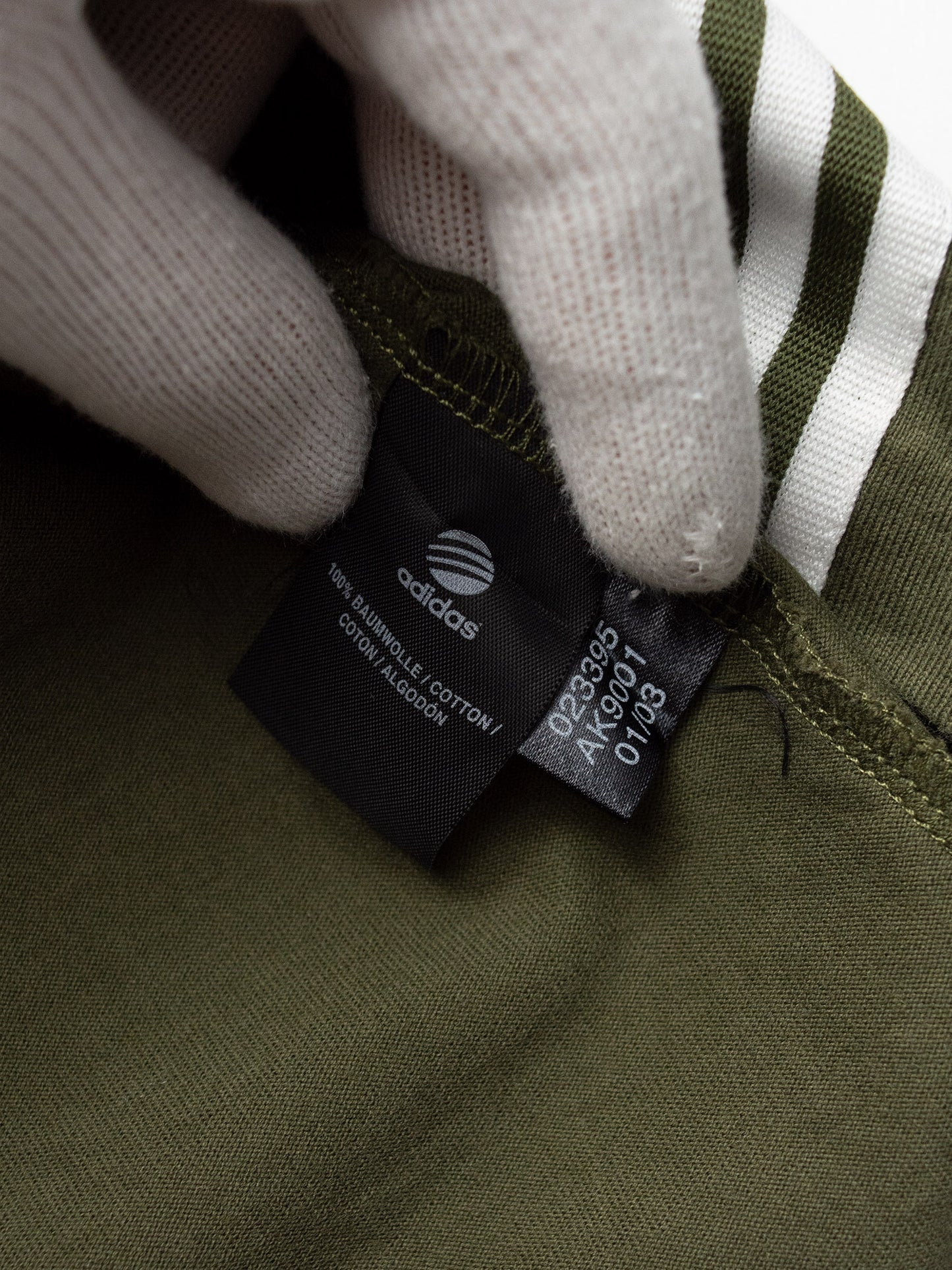 Y-3 - S/S 2003 - women's three stripes tank top (green) - size S