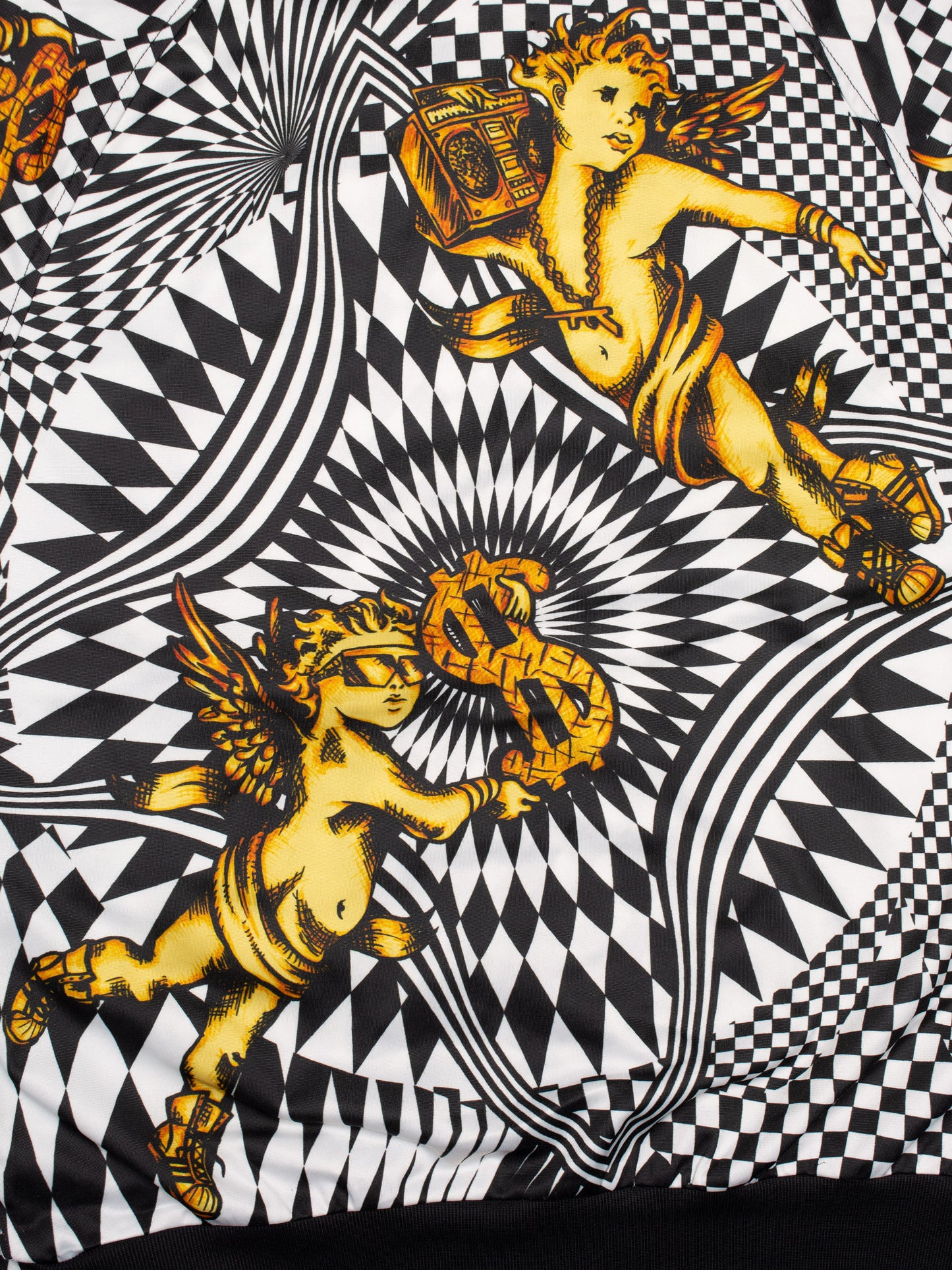 adidas Originals by Jeremy Scott - A/W 2013 - opart track jacket - men's size M