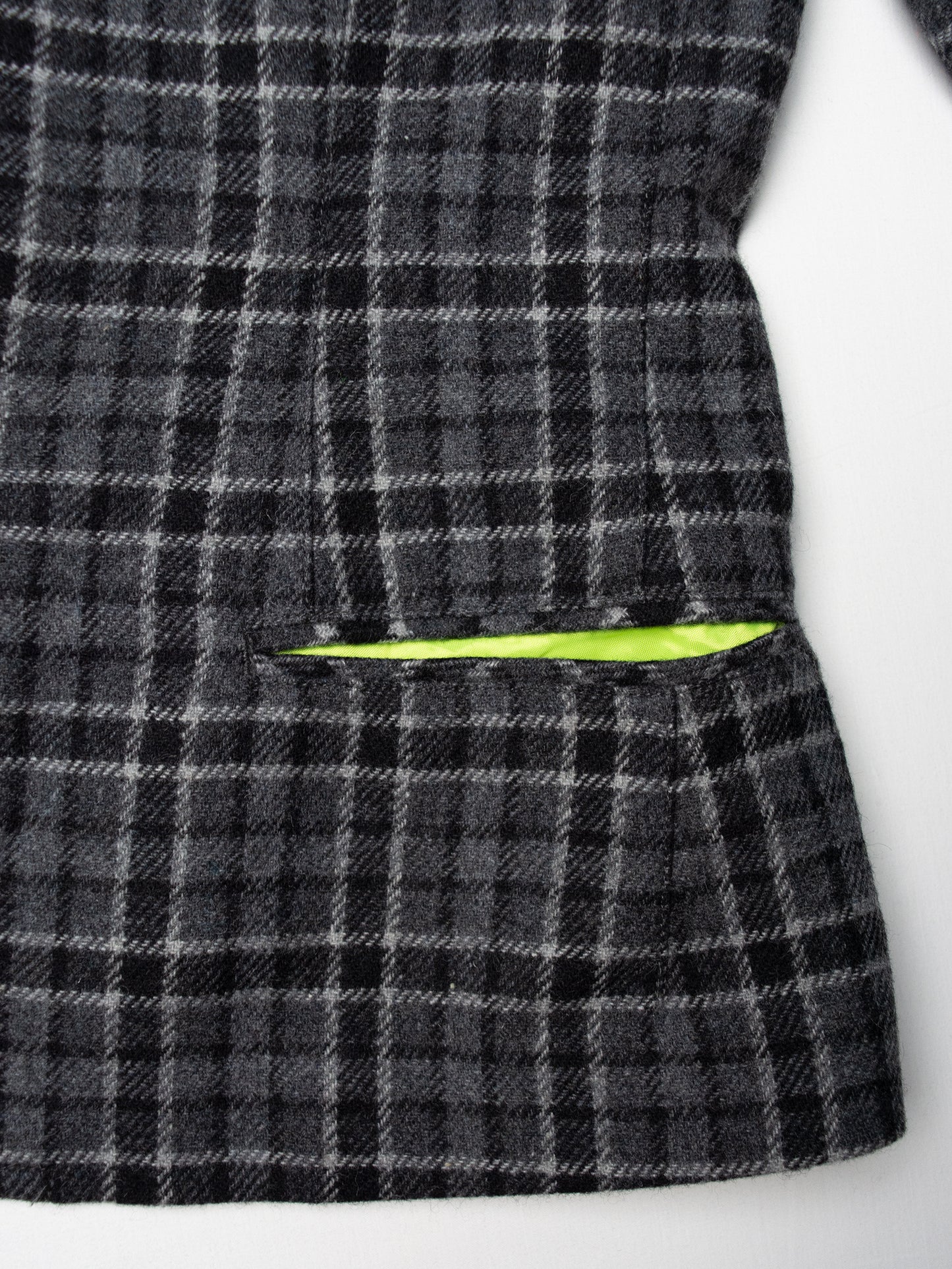 Y-3 - A/W 2013 - Wool Check Blazer - size S