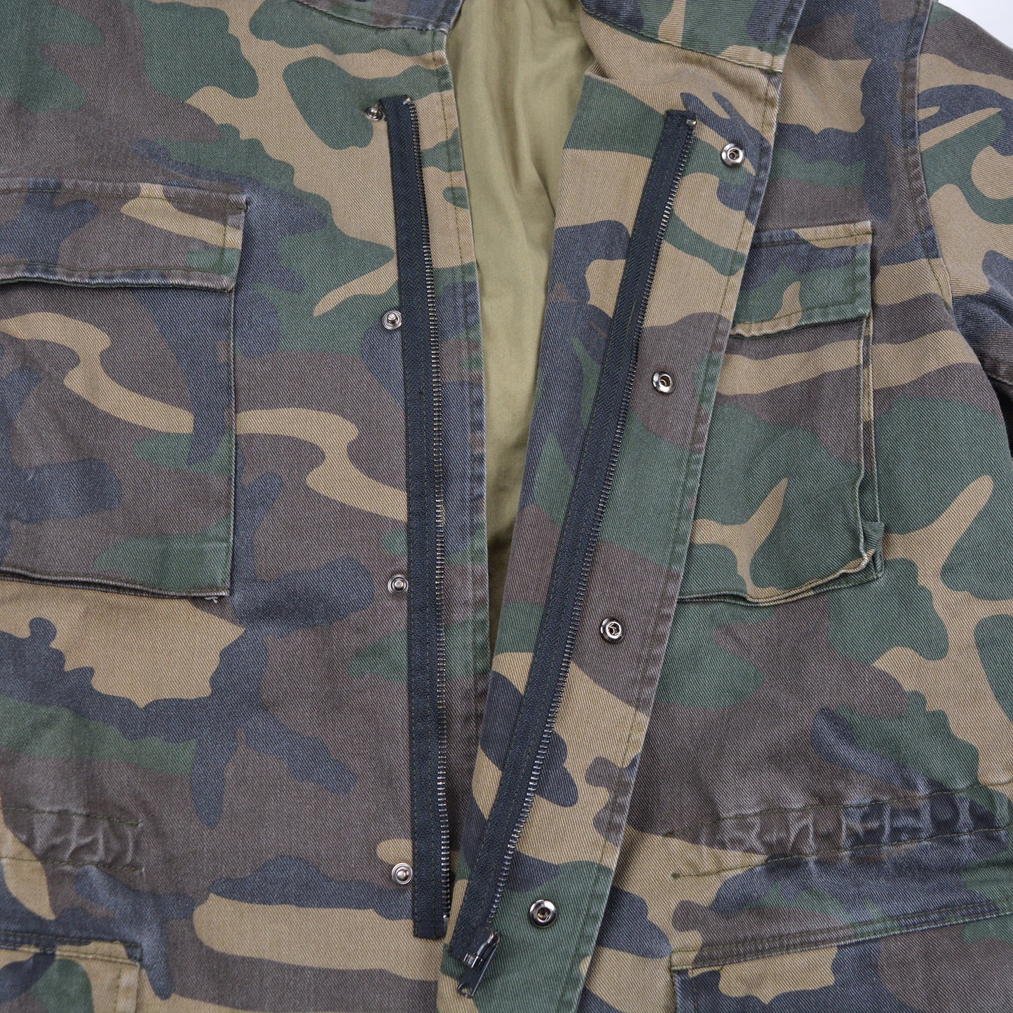 YEEZY Season 4 (2017) - camo military jacket - size M