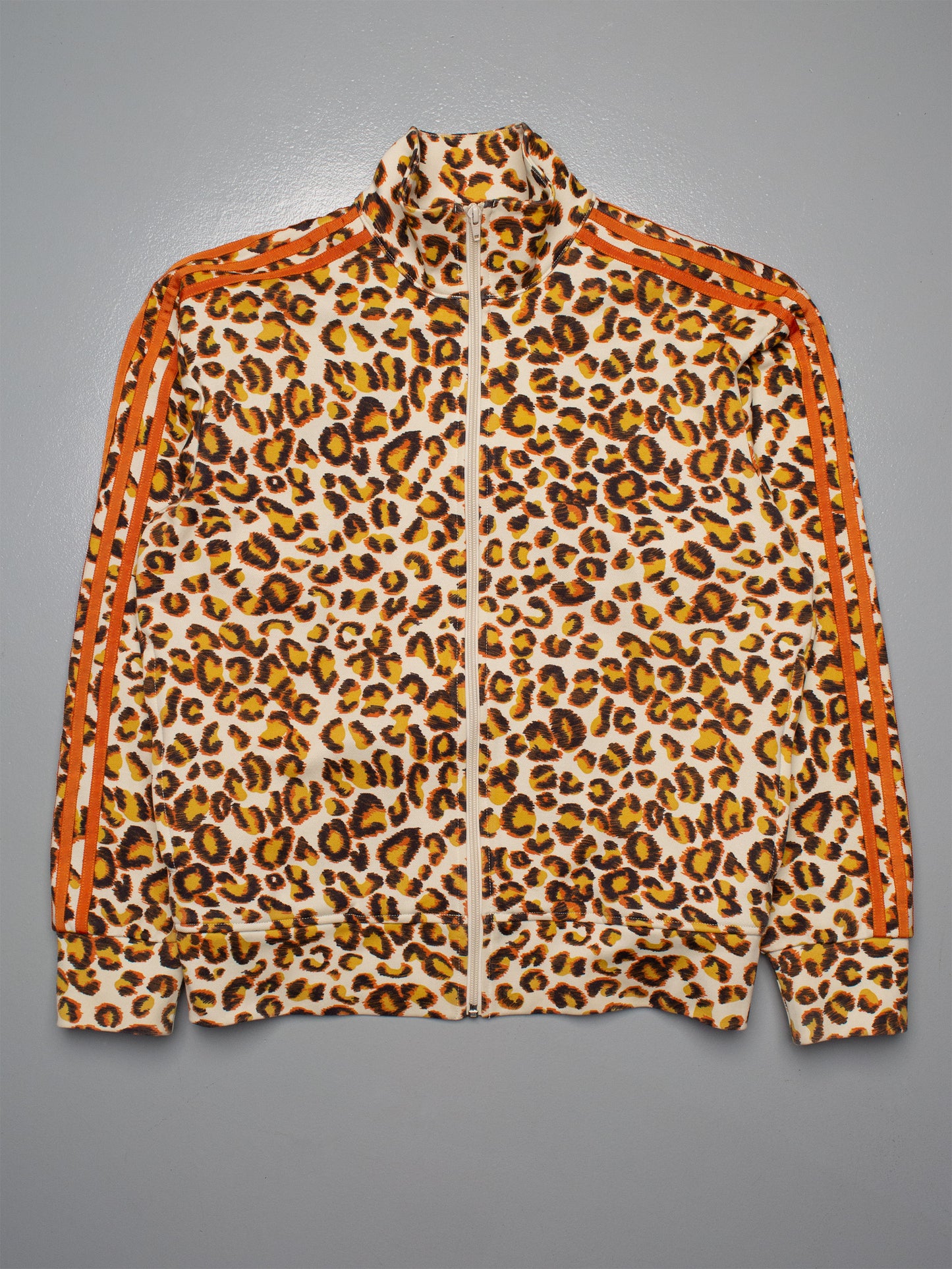 adidas Originals by Jeremy Scott A/W 2011 Firebird Track Top Leopard - men's size S