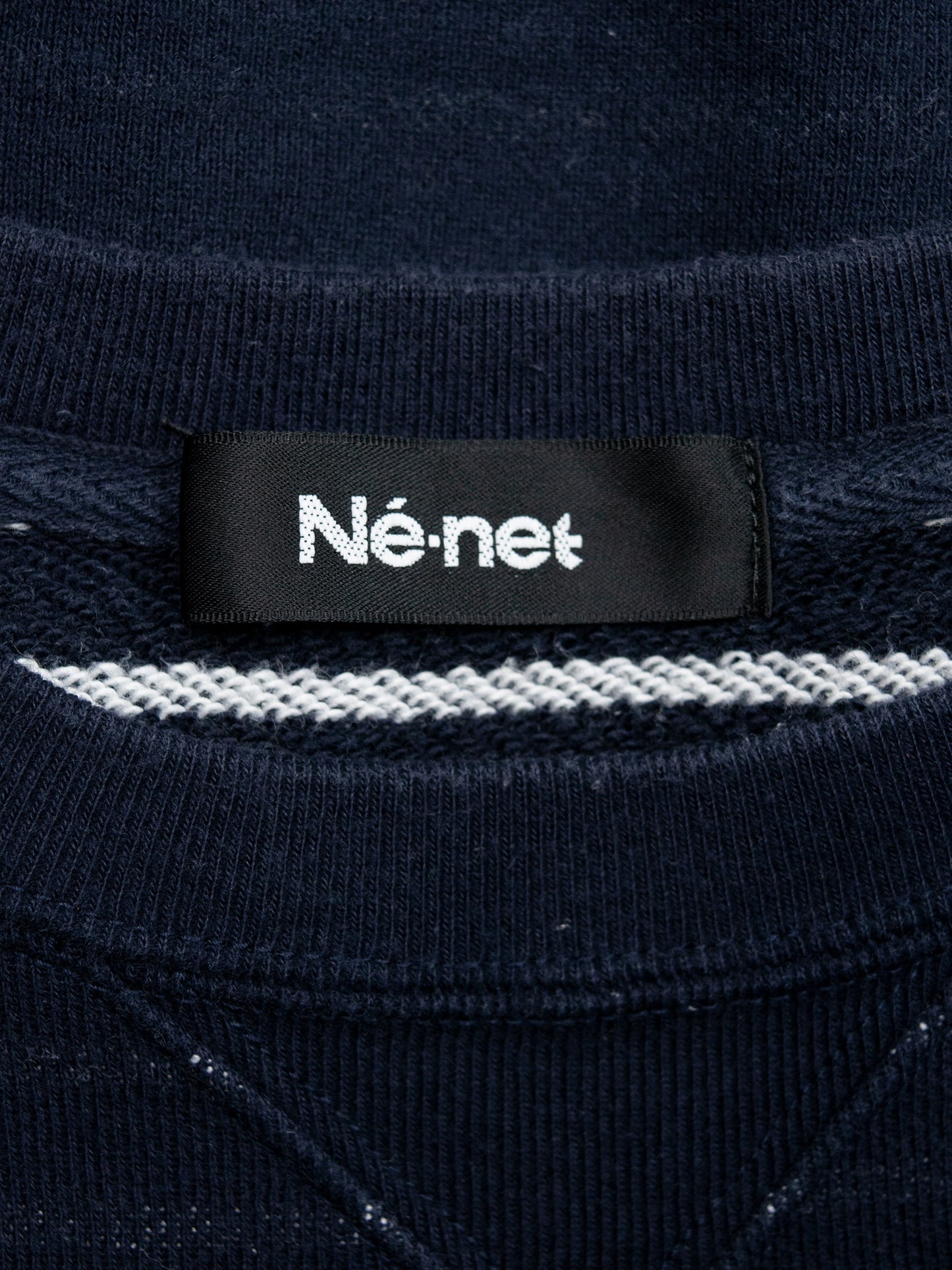 Né-net - camera crewneck (navy) - size 2