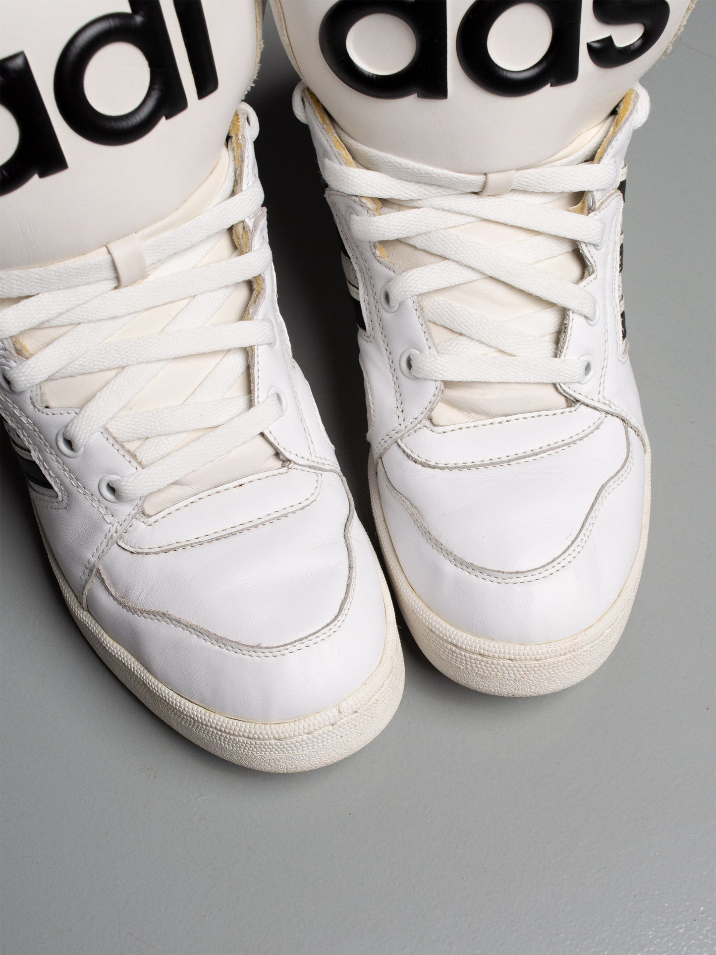 adidas Originals by Jeremy Scott S/S 2012 JS Instinct Hi (white) - size 44 2/3