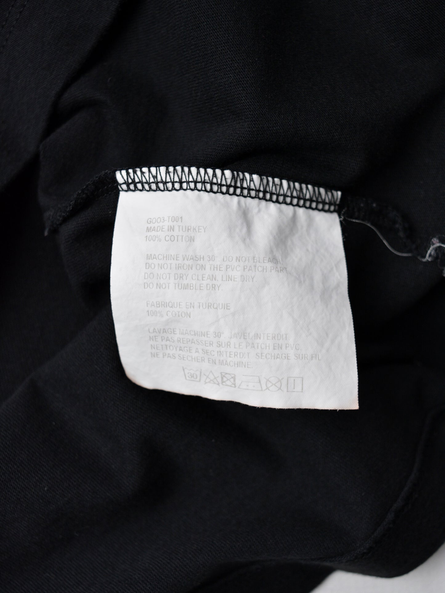 Gosha Rubchinskiy - A/W 2013 - tank top (black) - size XL