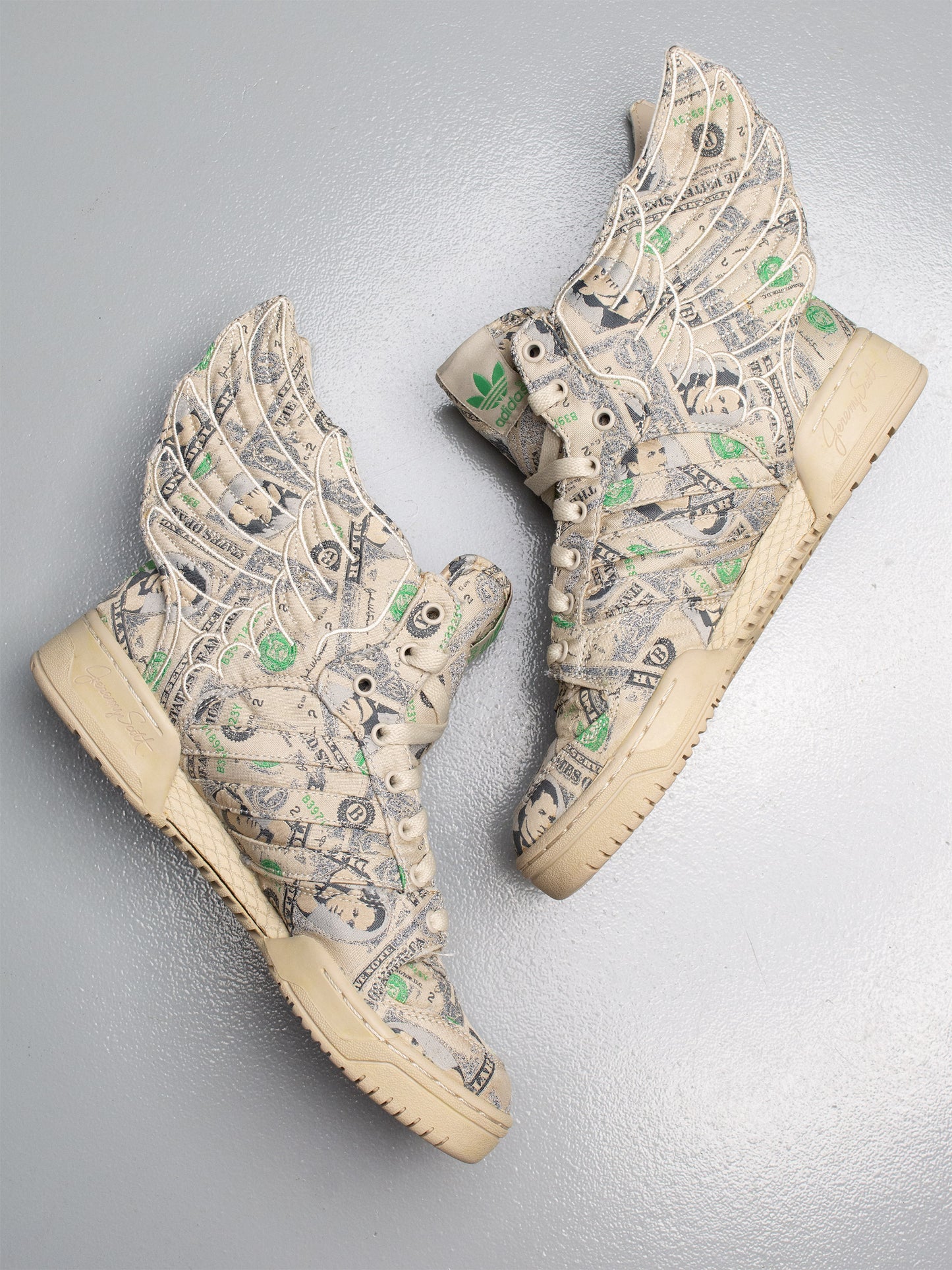 adidas Originals by Jeremy Scott A/W 2013 JS Wings 2.0 Money - size 38